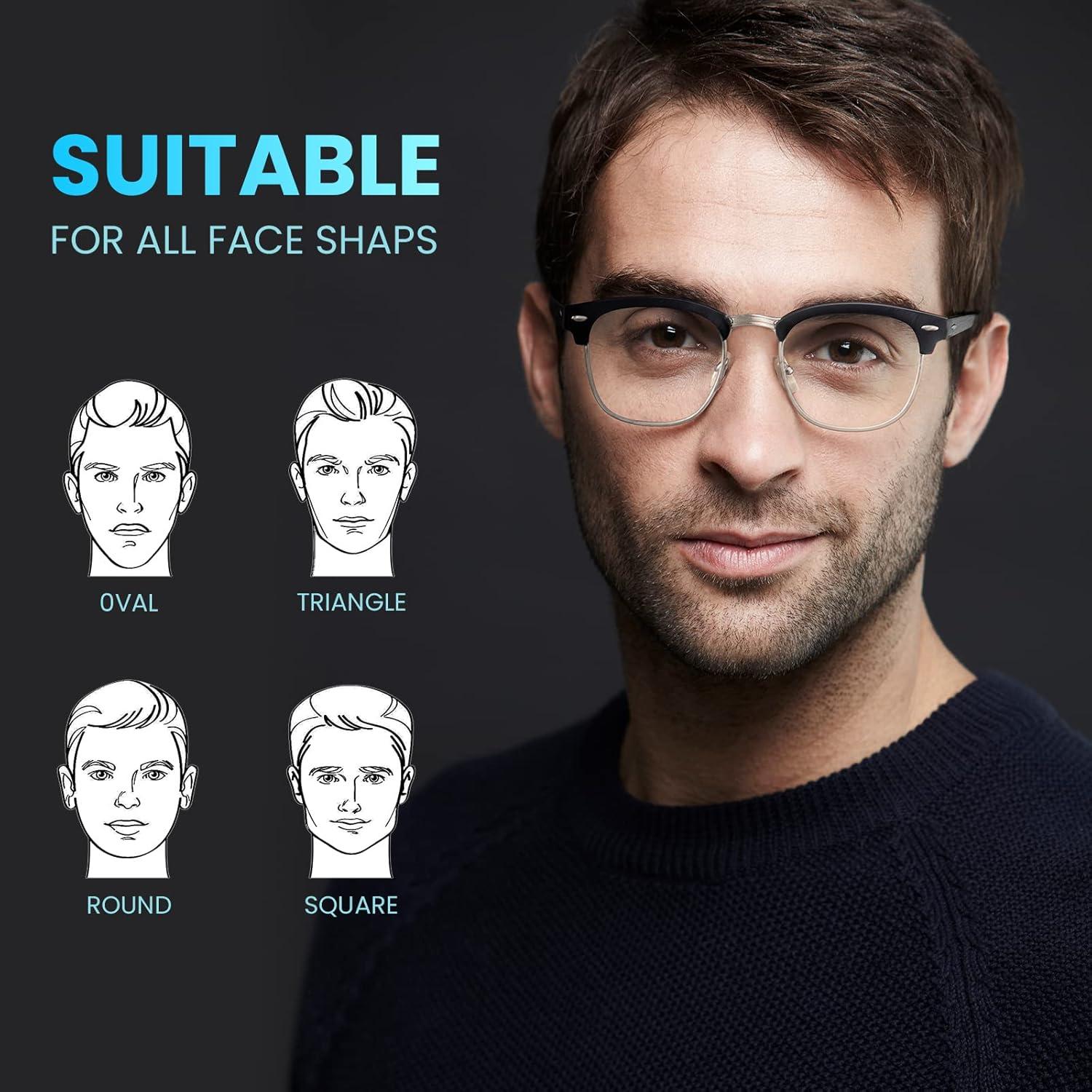 Gafas de bloqueo de luz azul Racico para computadora UV400