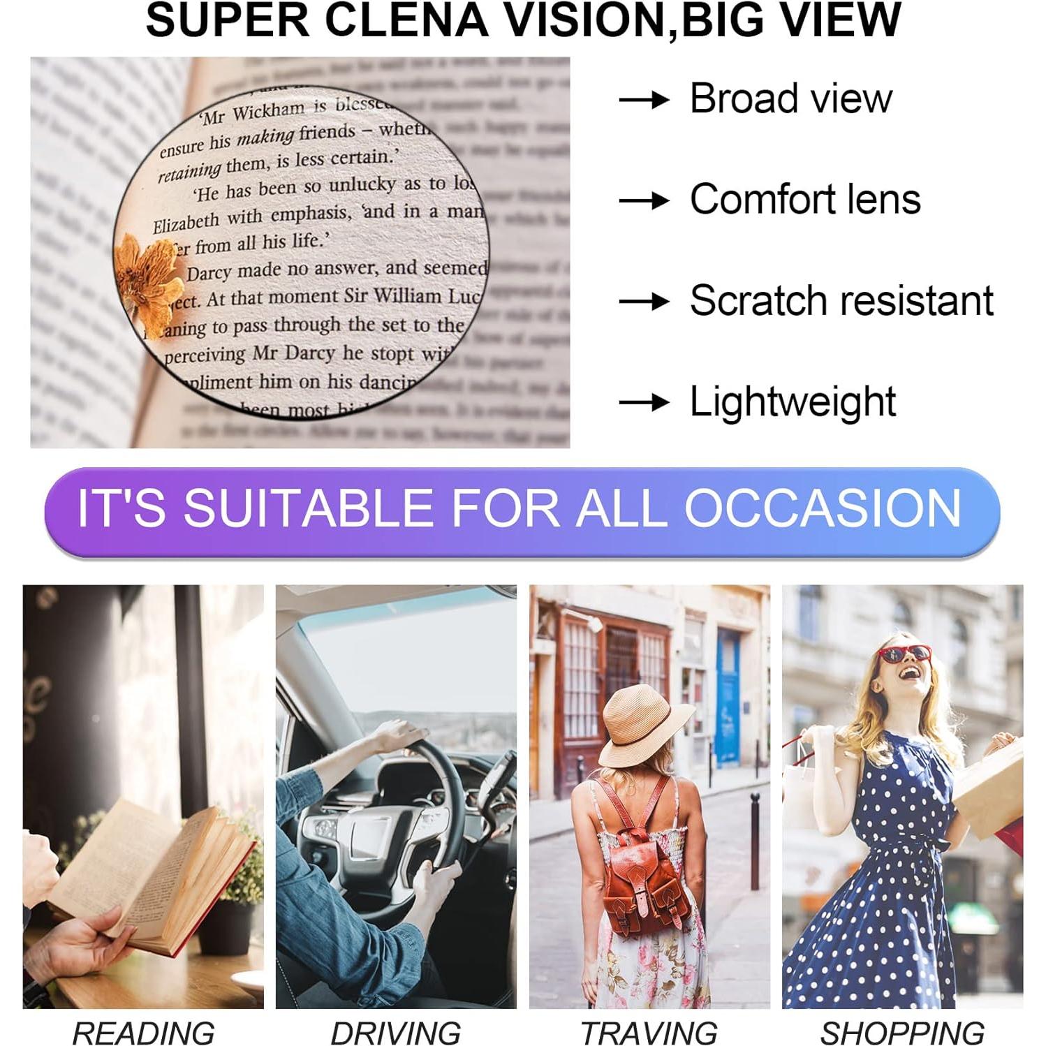 OCCI CHIARI ABL5017 C6 00 Computer Reading Glasses Blue Light Blocking with Magnification Lightweight Readers 1.0 1.25 1.5 1.75 2.0 2.25 2.5 2.75 3.0 3.5 4.0 5.0 6.0