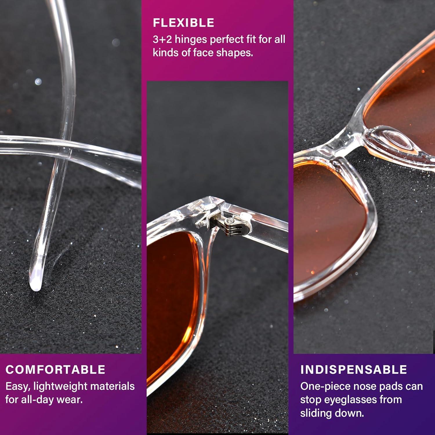 Gafas de luz azul OPTOFENDY para hombres y mujeres, modelo 7508