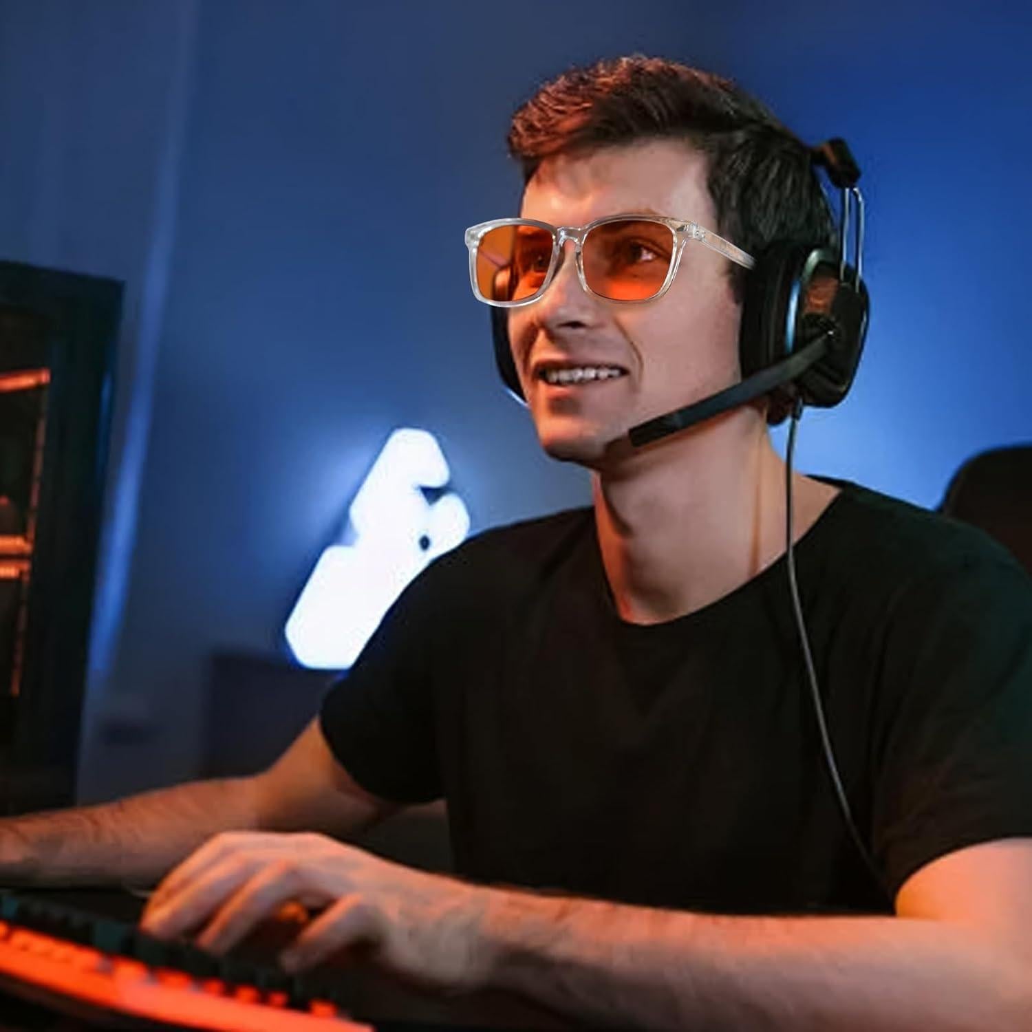 Gafas de luz azul OPTOFENDY para hombres y mujeres, modelo 7508