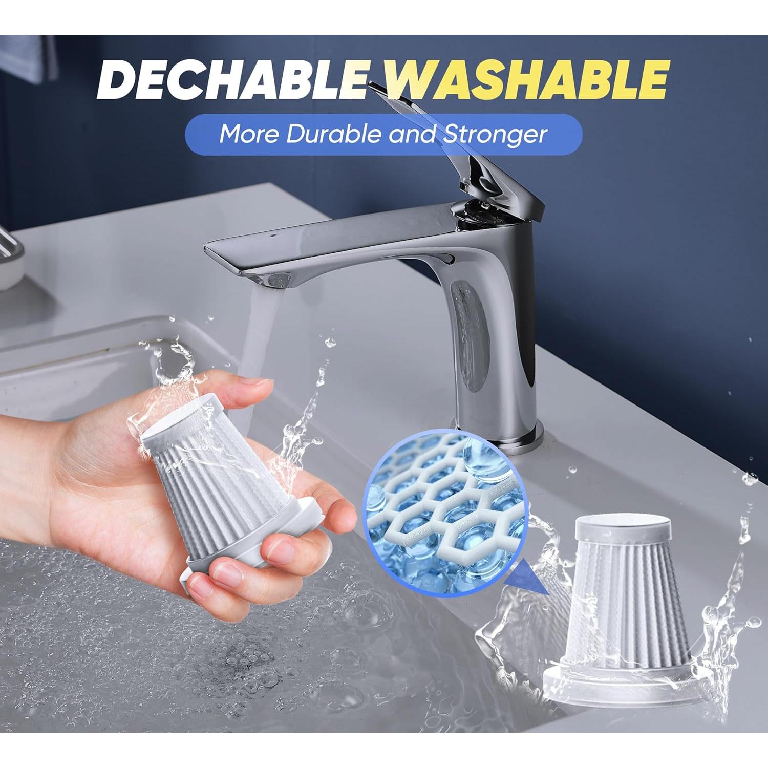 Aspiradora Portátil Inalámbrica AUXTUR 120W HEPA 200ml