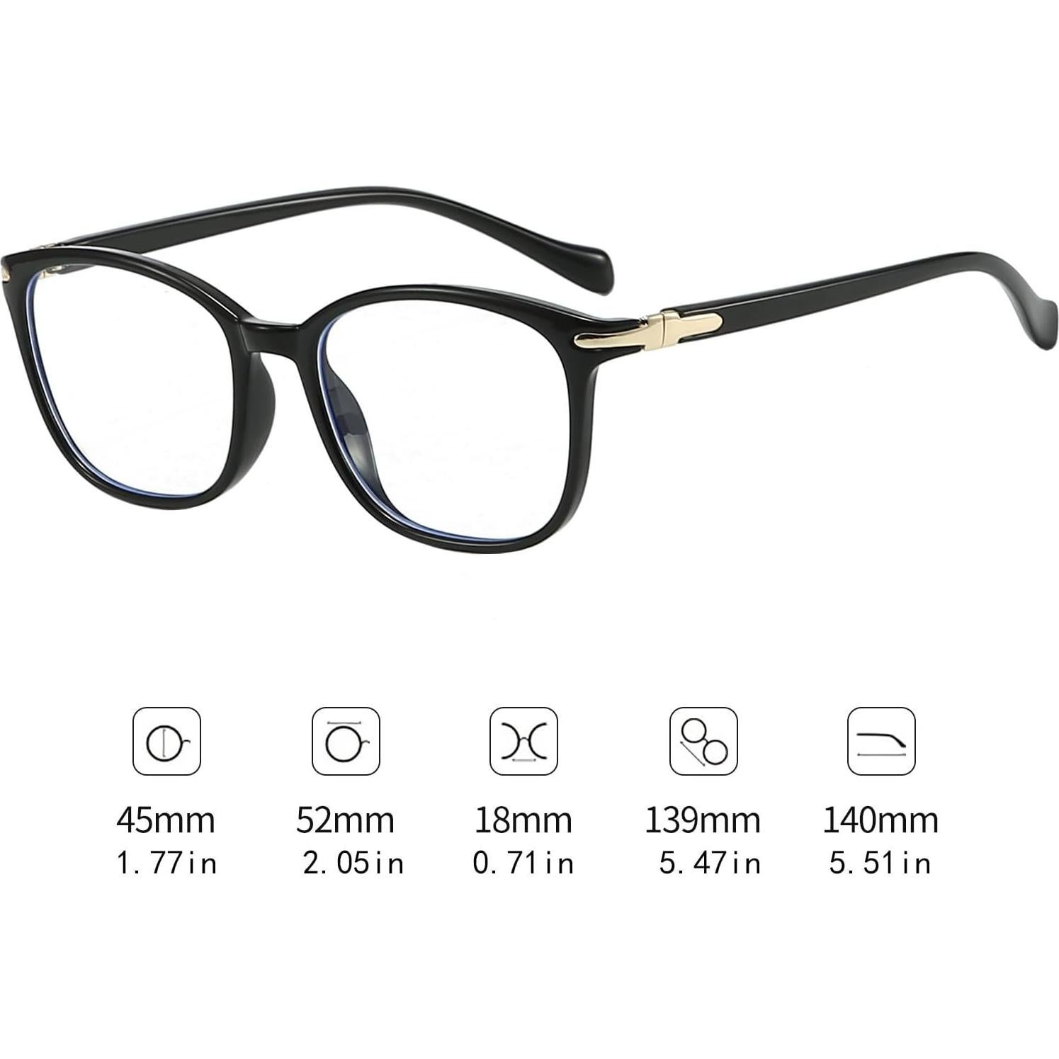 Gafas Bloqueadoras de Luz Azul FANNYGO 2 Unidades Unisex