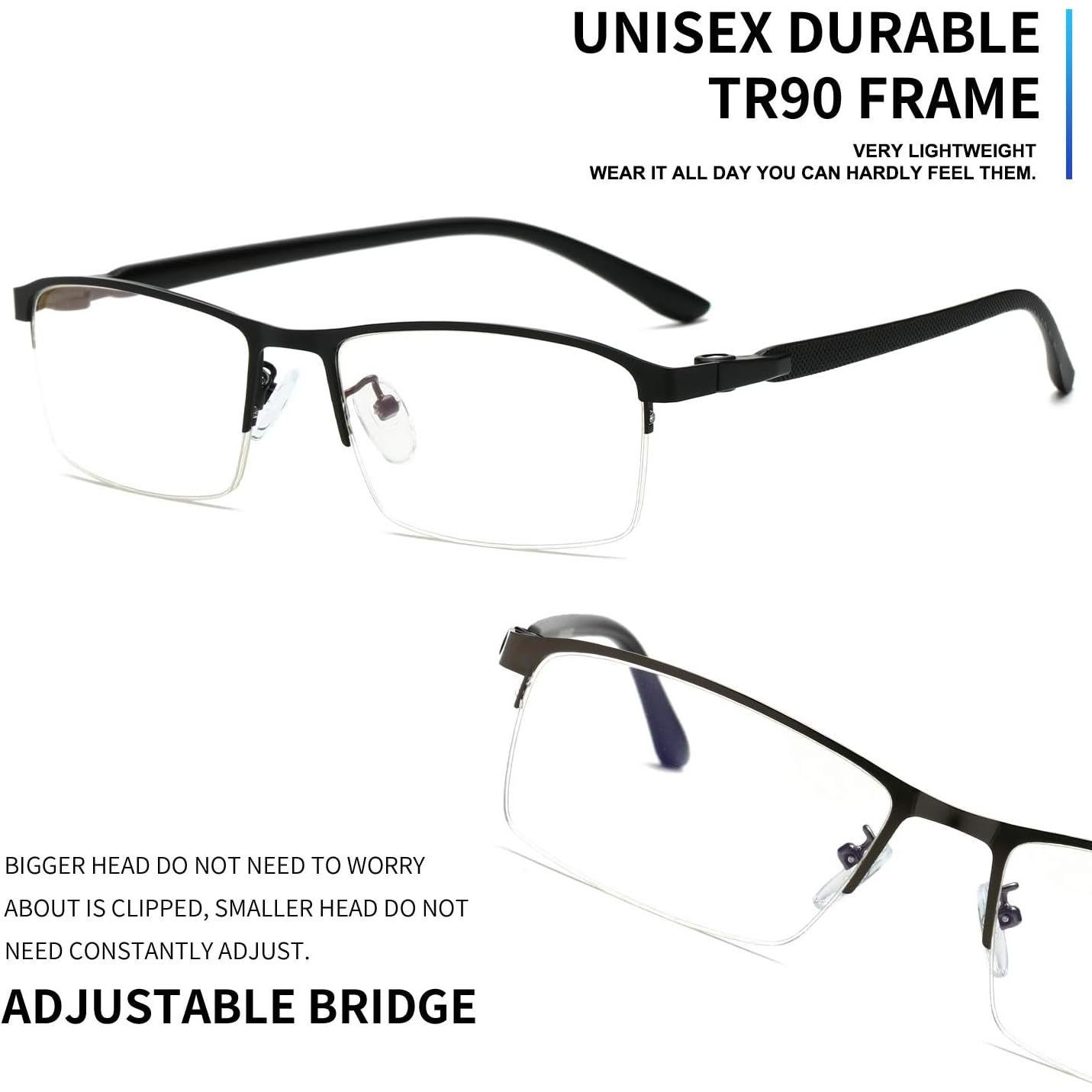 Gafas de Luz Azul Stamen ST-BLG Unisex, Anti Fatiga Ocular