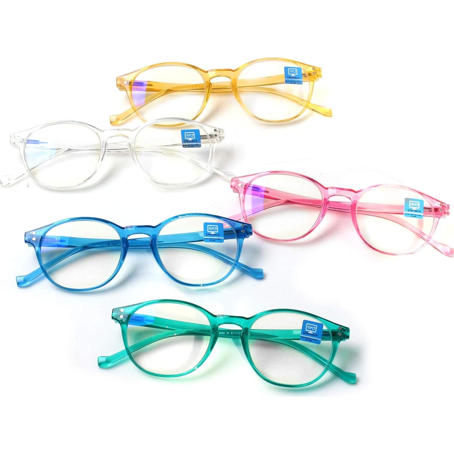 Gafas de Lectura VIDEBLA 5-Pack Bloqueadoras Luz Azul 2.0