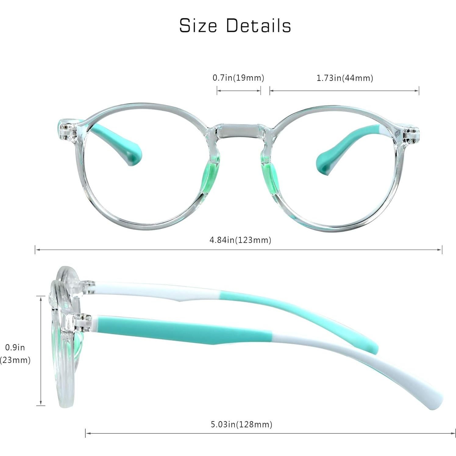 Gafas bloqueadoras de luz azul VisionGlobal para niños - Anti-fatiga ocular