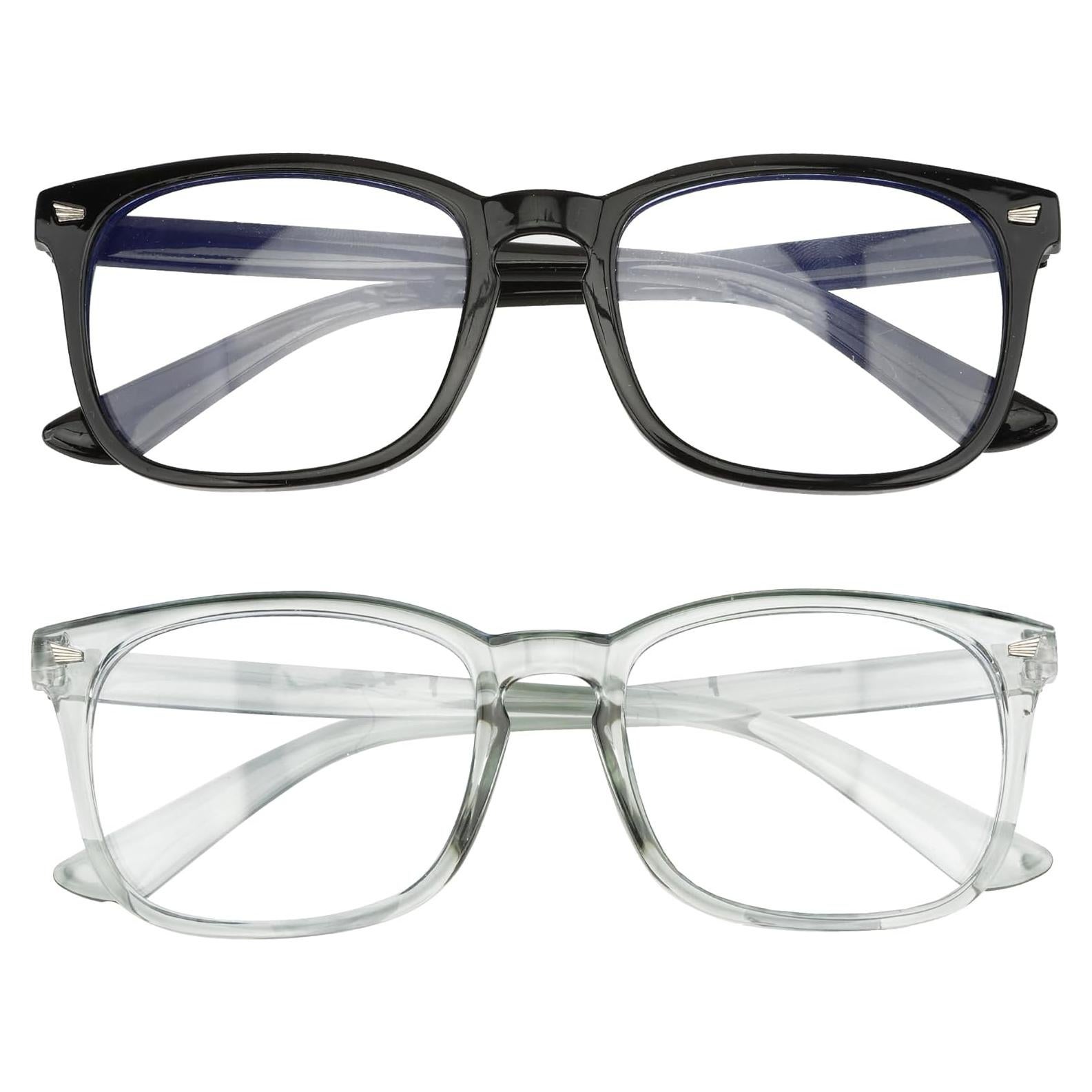 Gafas de Luz Azul ZNHIS 2 Paquetes Antideslumbrantes UV