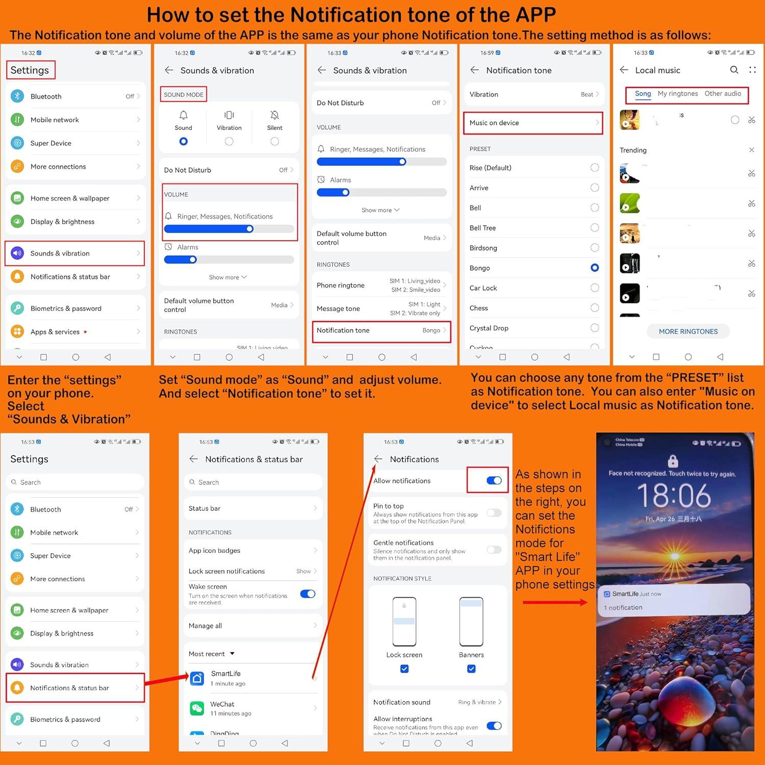 Sistema de Alarma de Ventana WiFi Evernary C100-2, 130dB