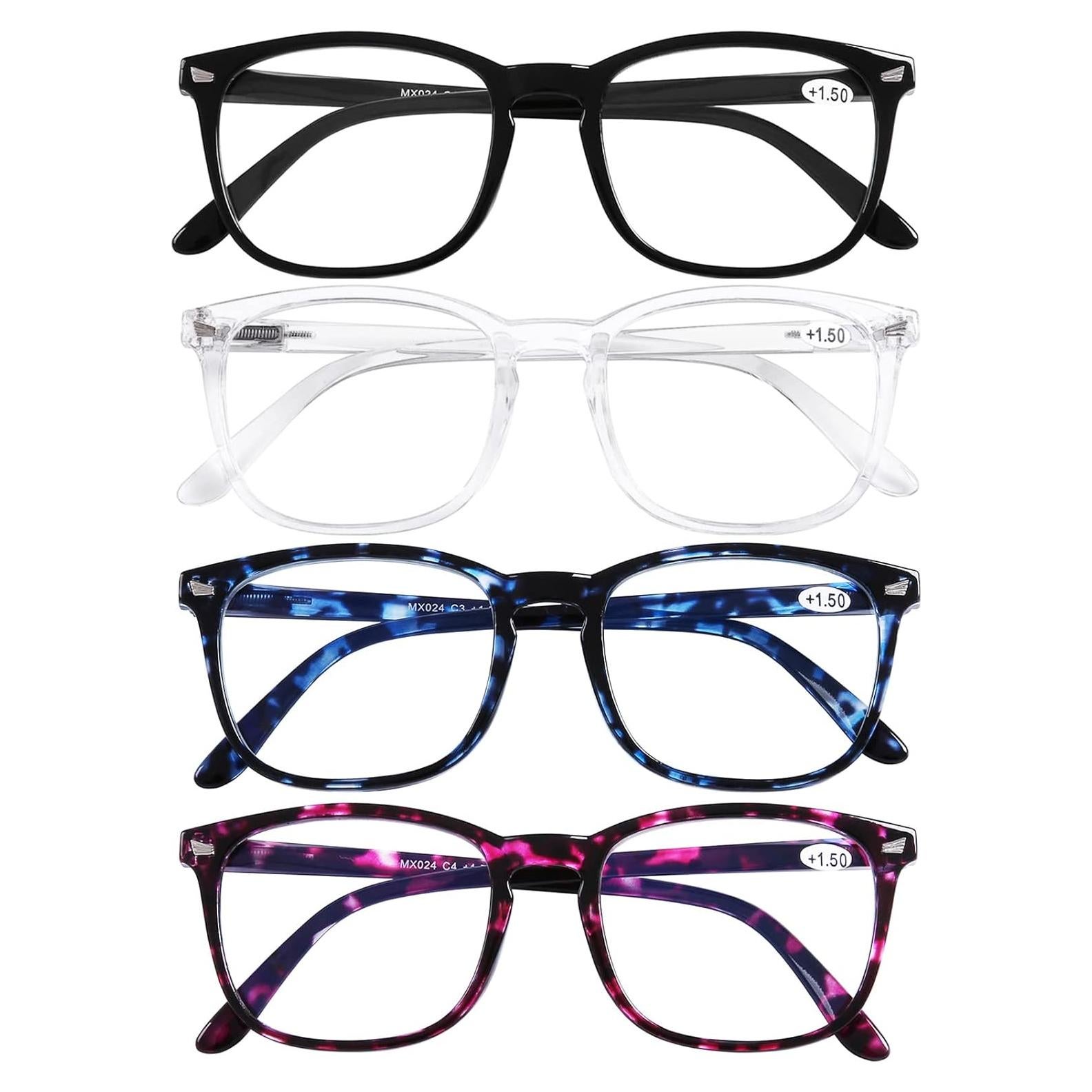 Gafas de Lectura DOOViC Bloqueadoras de Luz Azul 0.0x