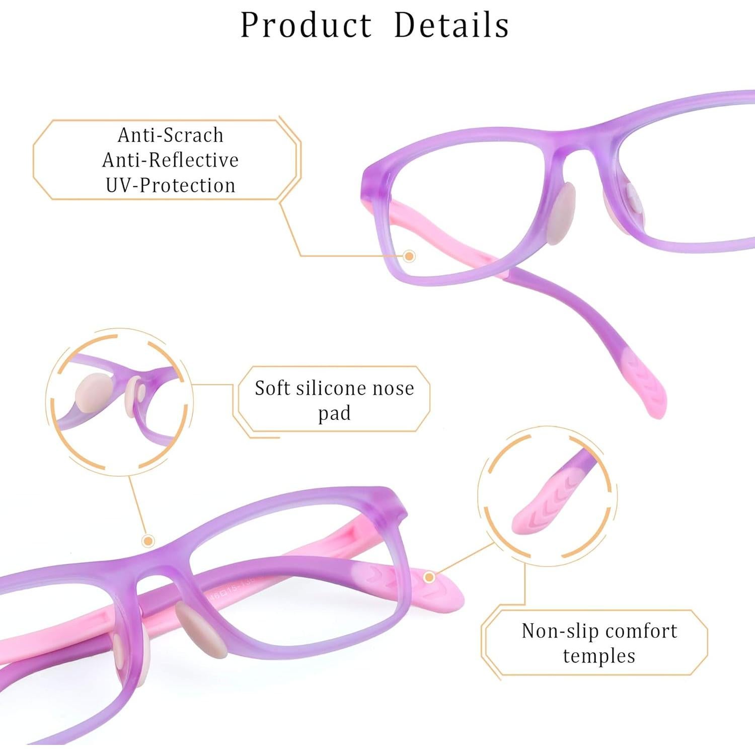 Gafas de luz azul para niños LifeArt Kid, filtran 85% luz azul