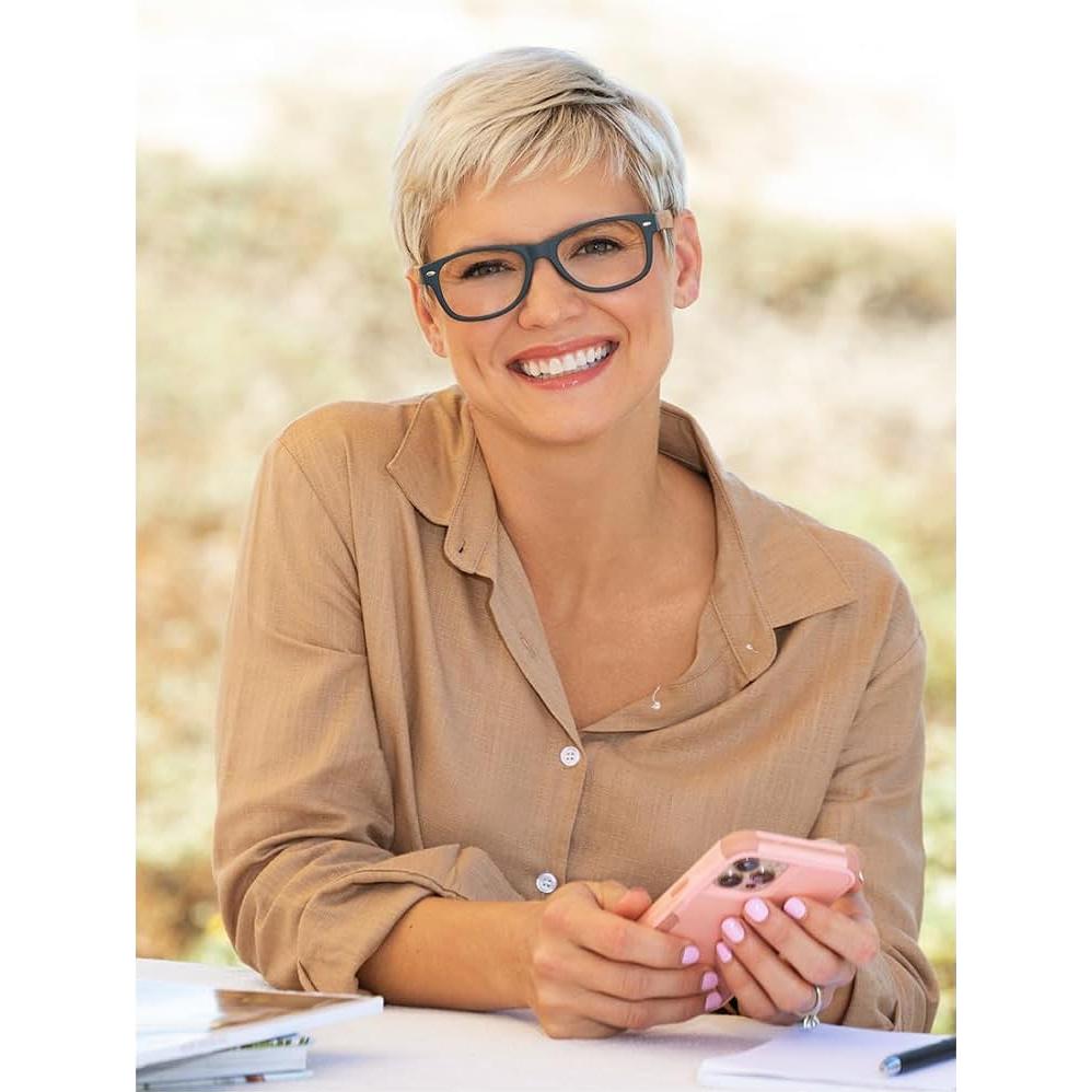 Gafas de Luz Azul Blue Planet Marrón Mate 1.25x Unisex