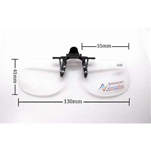 Gafas de lectura Clip-On +2.00 American Vision con filtro azul