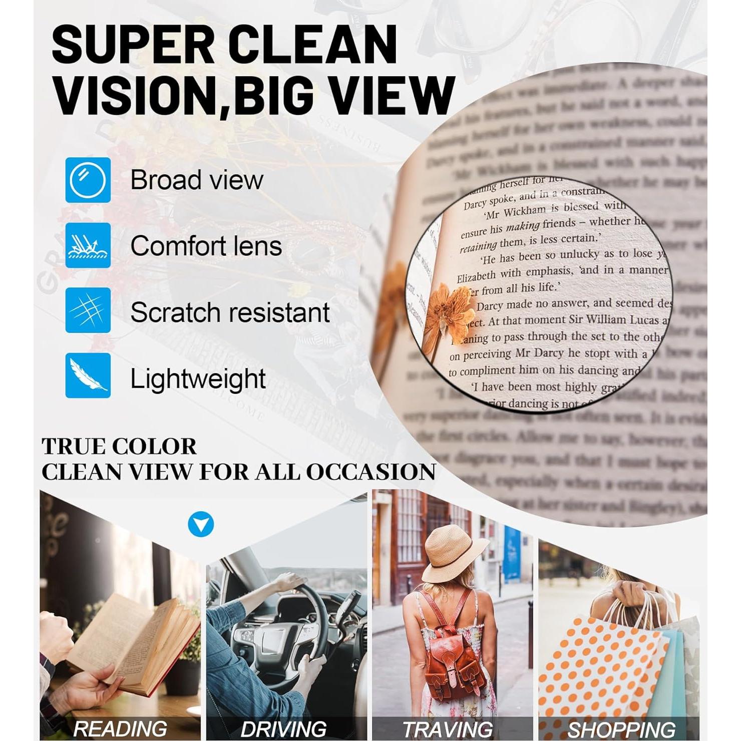 Gafas de Lectura OCCI CHIARI 1.5x Bloqueo Luz Azul Mujeres