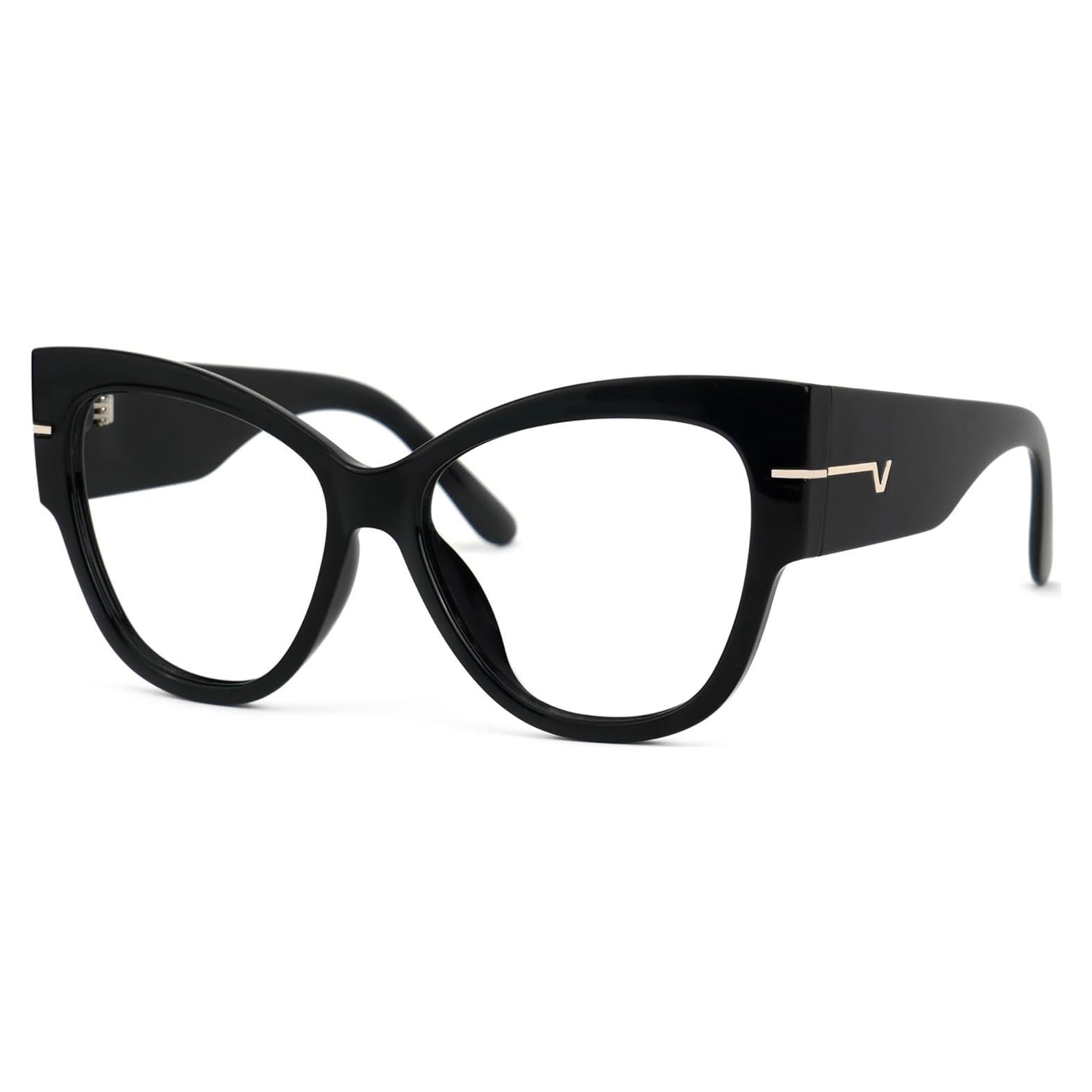 Gafas de sol VOOGLAM ojo de gato grandes bloqueo luz azul