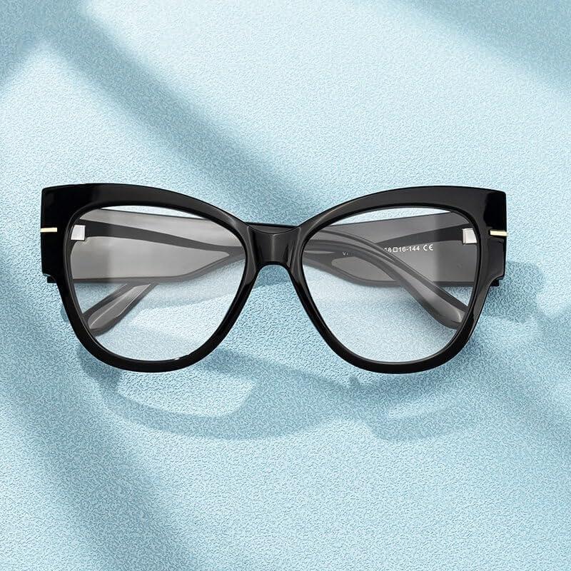 Gafas de sol VOOGLAM ojo de gato grandes bloqueo luz azul