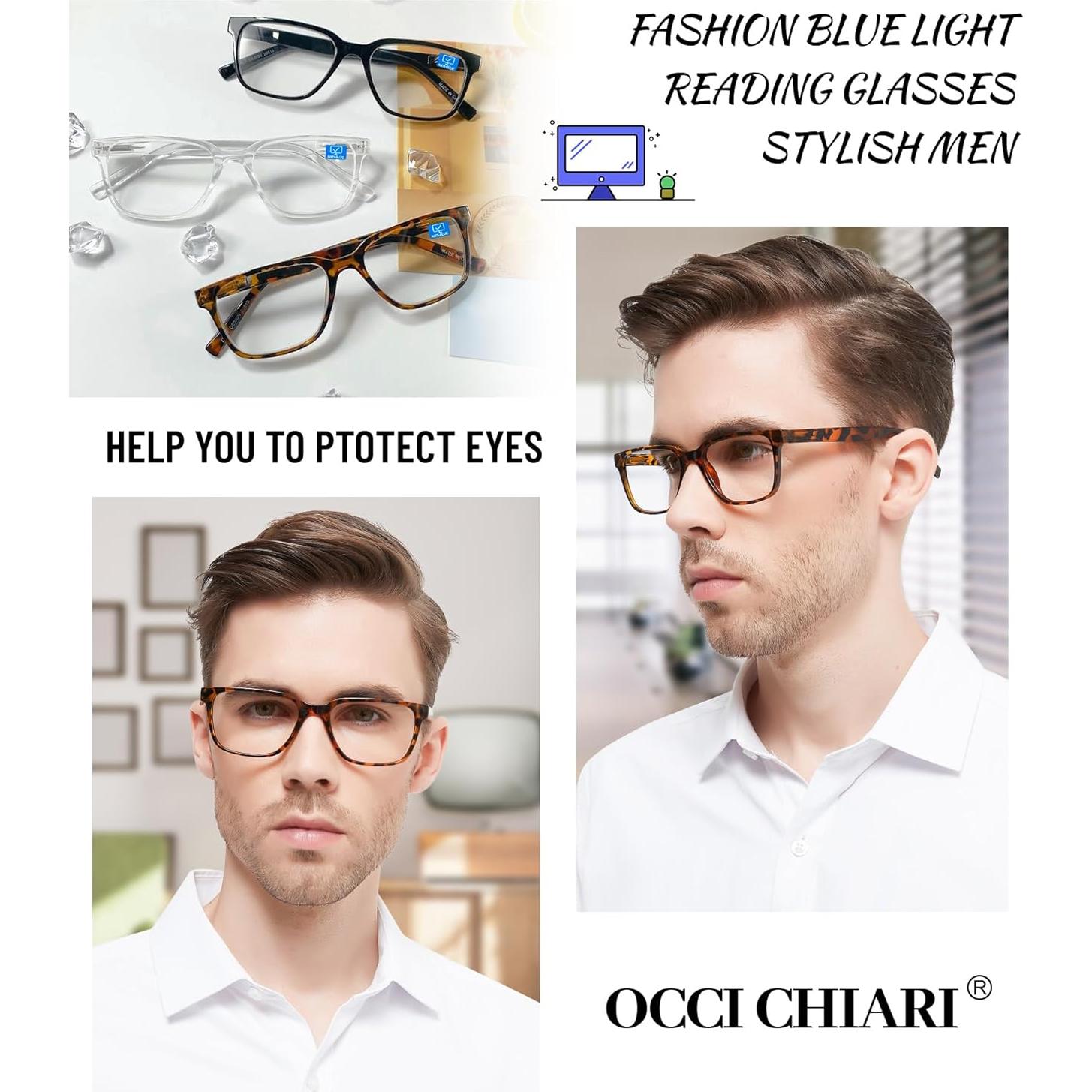 Gafas de Lectura OCCI CHIARI 2.5 con Bloqueo Luz Azul
