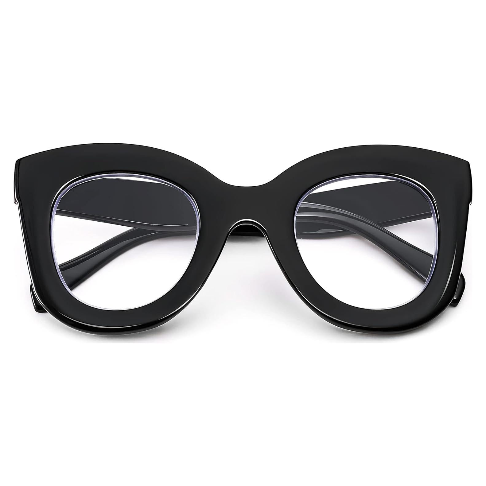 Gafas de Lectura FEISEDY Retro Cateye con Filtro Luz Azul 1.5x