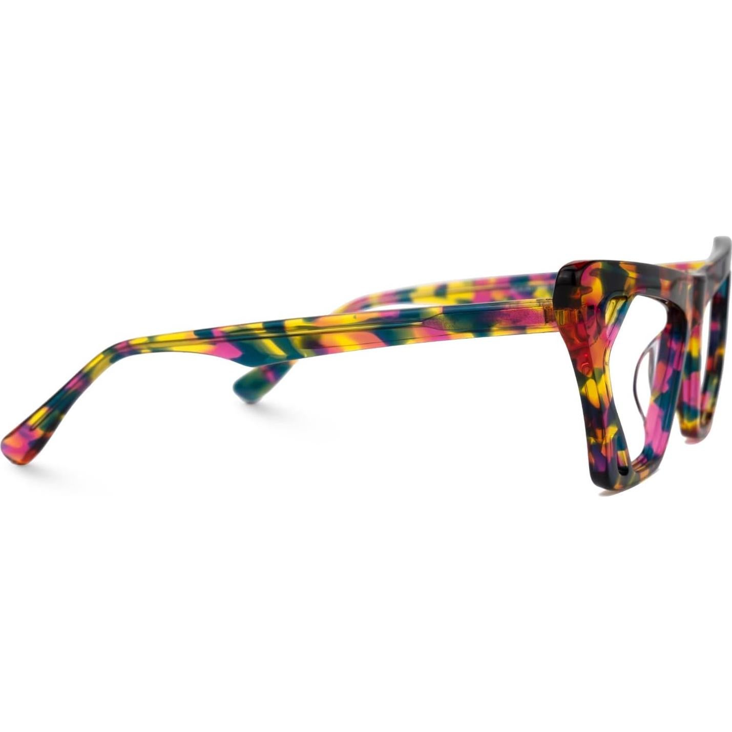 Gafas Cateye VOOGLAM Azules Anti Fatiga Ocular para Mujeres