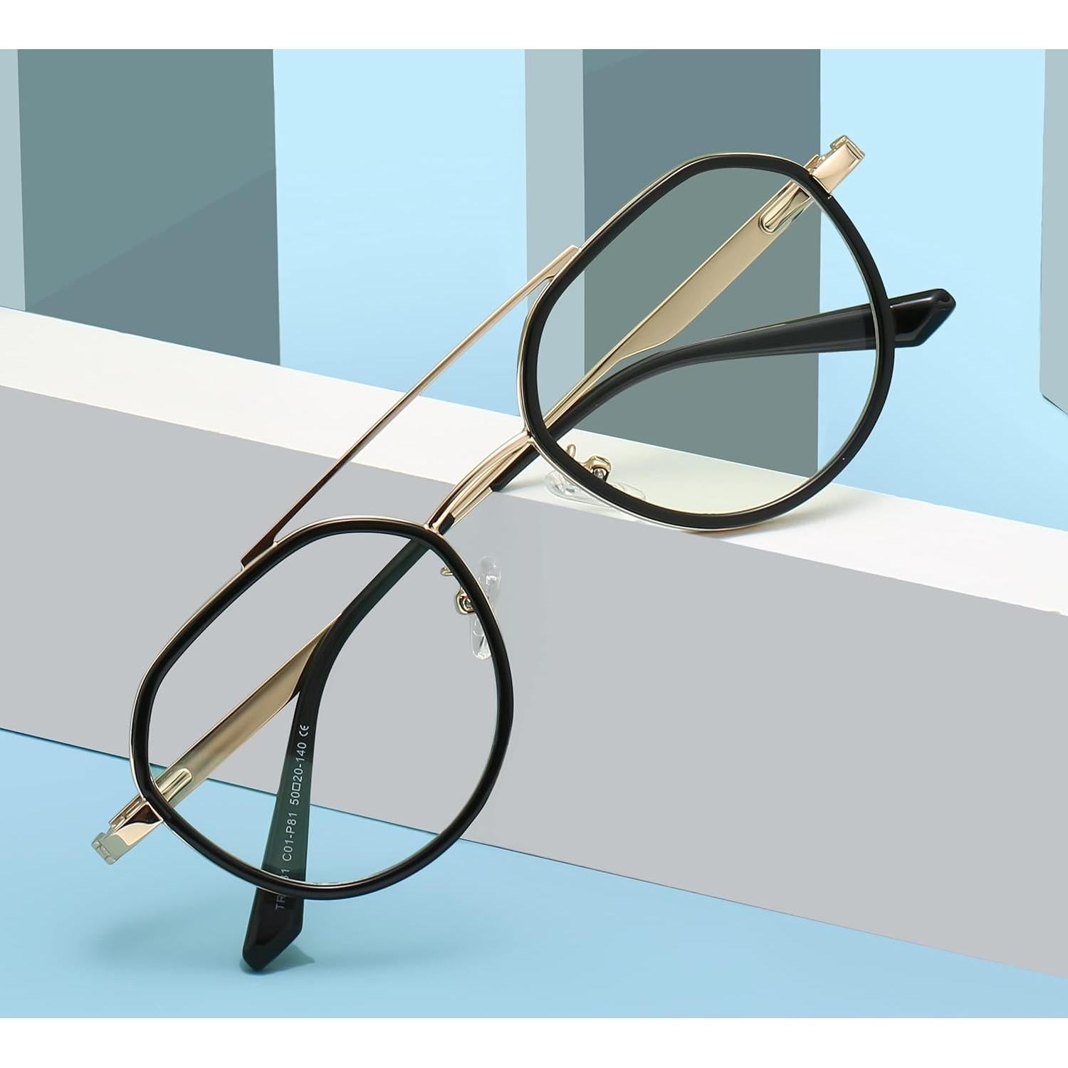 Gafas de bloqueo de luz azul TR90 Metal 092331 Unisex