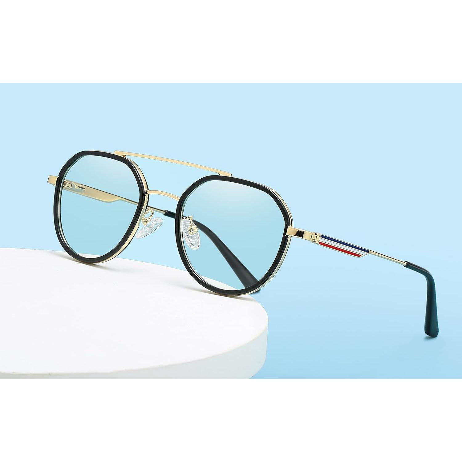 Gafas de bloqueo de luz azul TR90 Metal 092331 Unisex