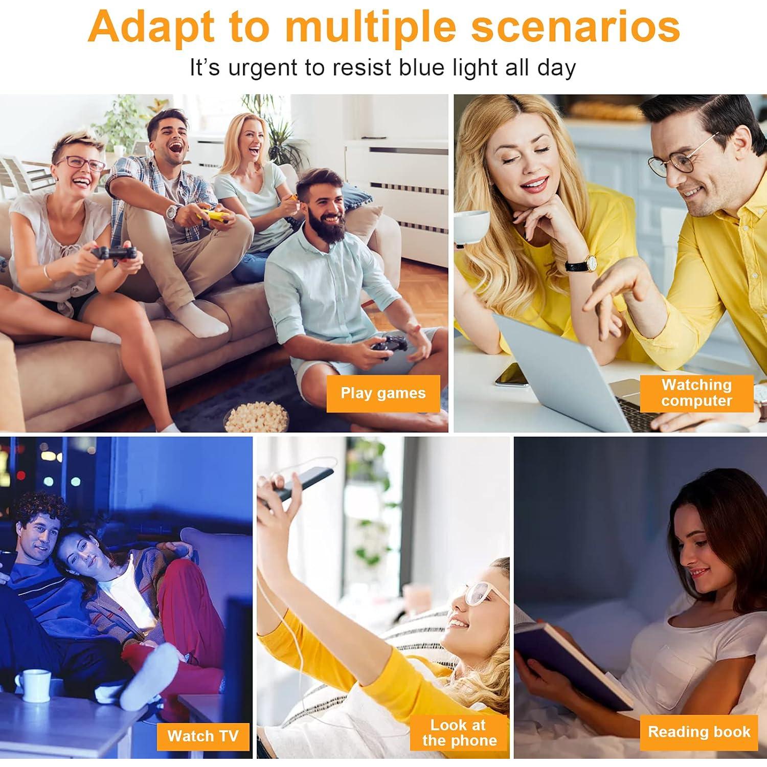 Gafas de Lectura Retro Redondas Anti Luz Azul UV400 Unisex