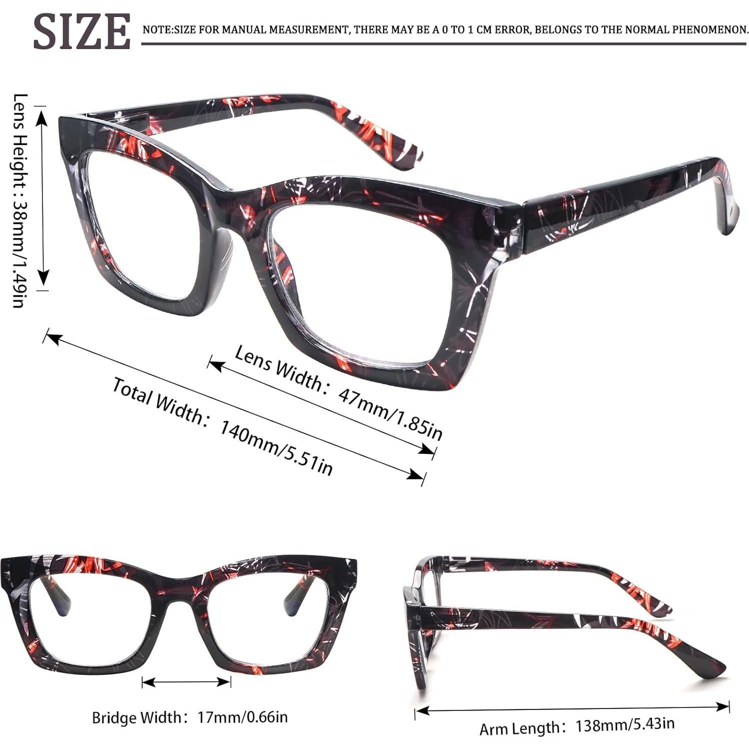 Gafas de Lectura Multifocales Progresivas VIDEBLA 4 Paquete