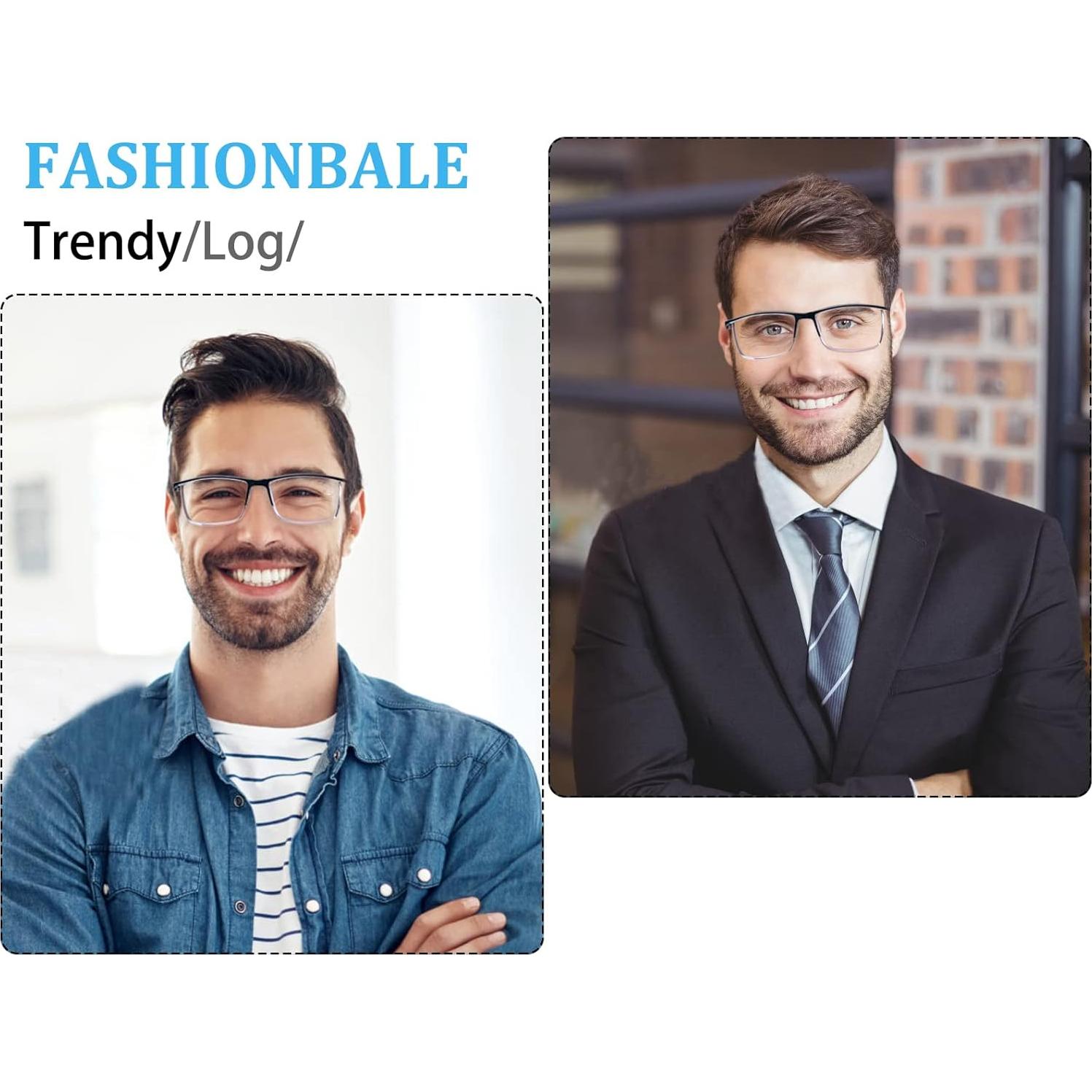 Gafas de Lectura Outray 4 Paquete con Bloqueo Luz Azul UV400