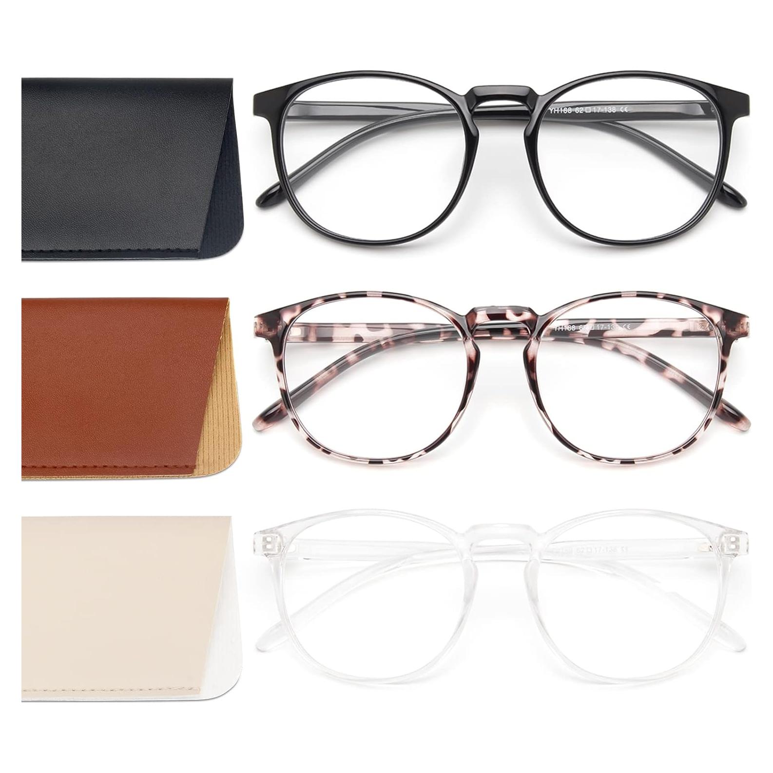 Gafas Bloqueadoras de Luz Azul IBOANN - 3 Paquetes Unisex