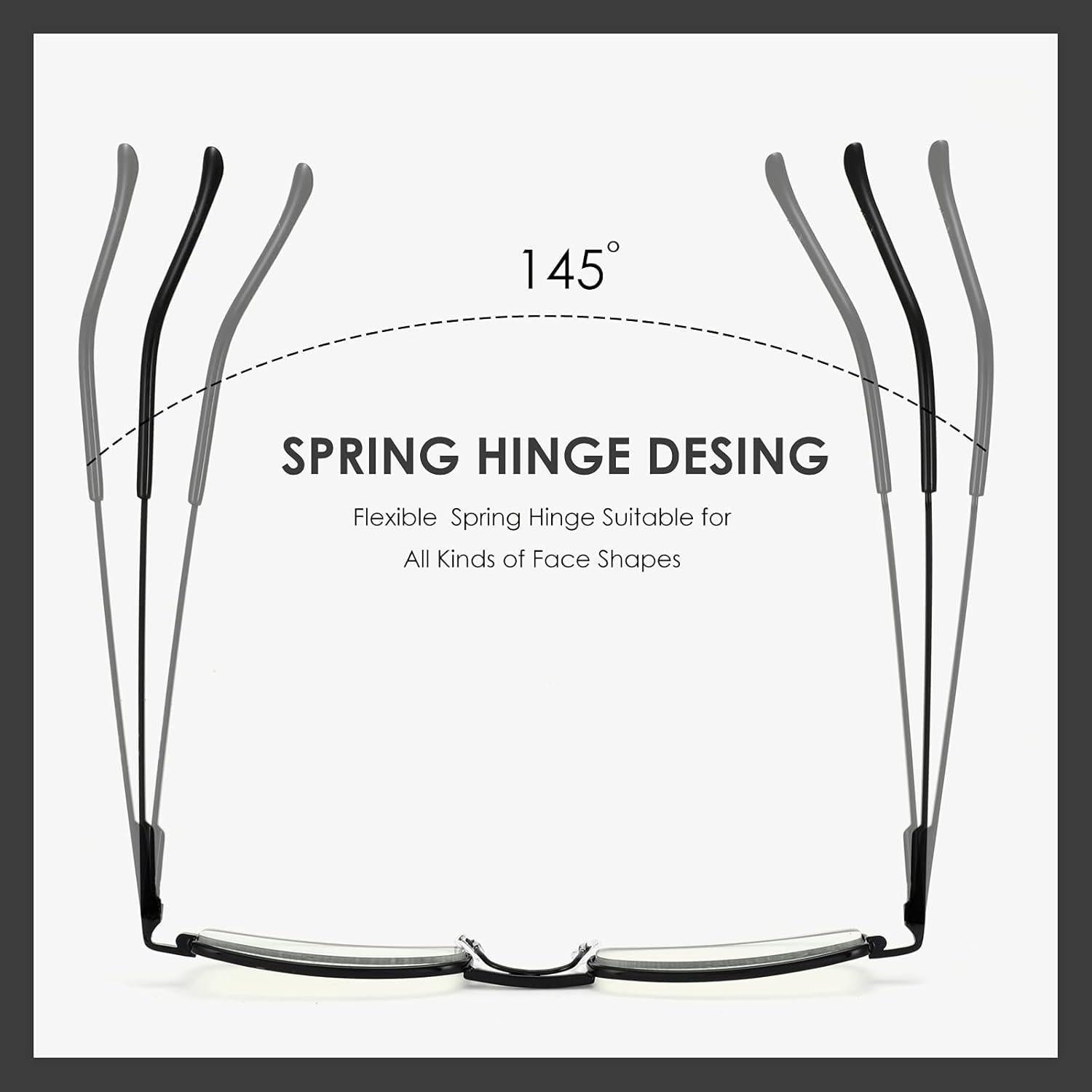 Gafas de lectura DABYDA Slim Pen 2.0x con estuche