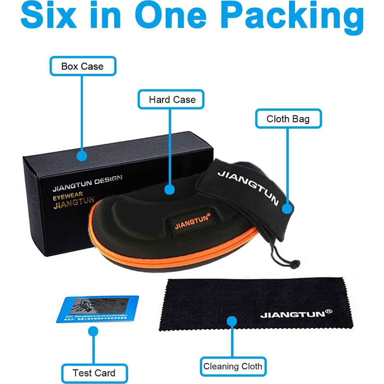 Gafas de sol JIANGTUN Fit Over grandes polarizadas UV400