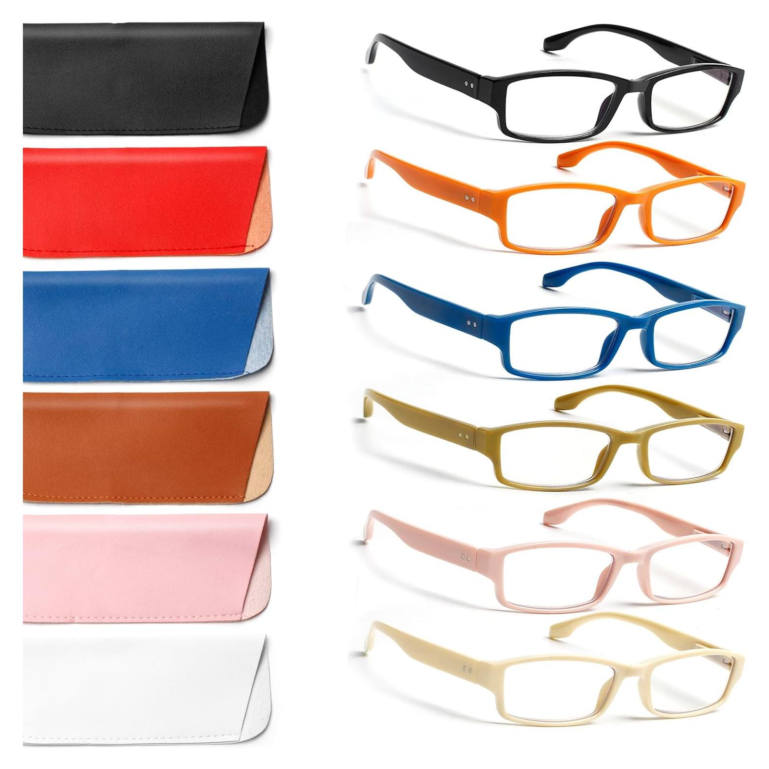 Gafas de Lectura JOSCHOO Unisex con Filtro Luz Azul 0.75x