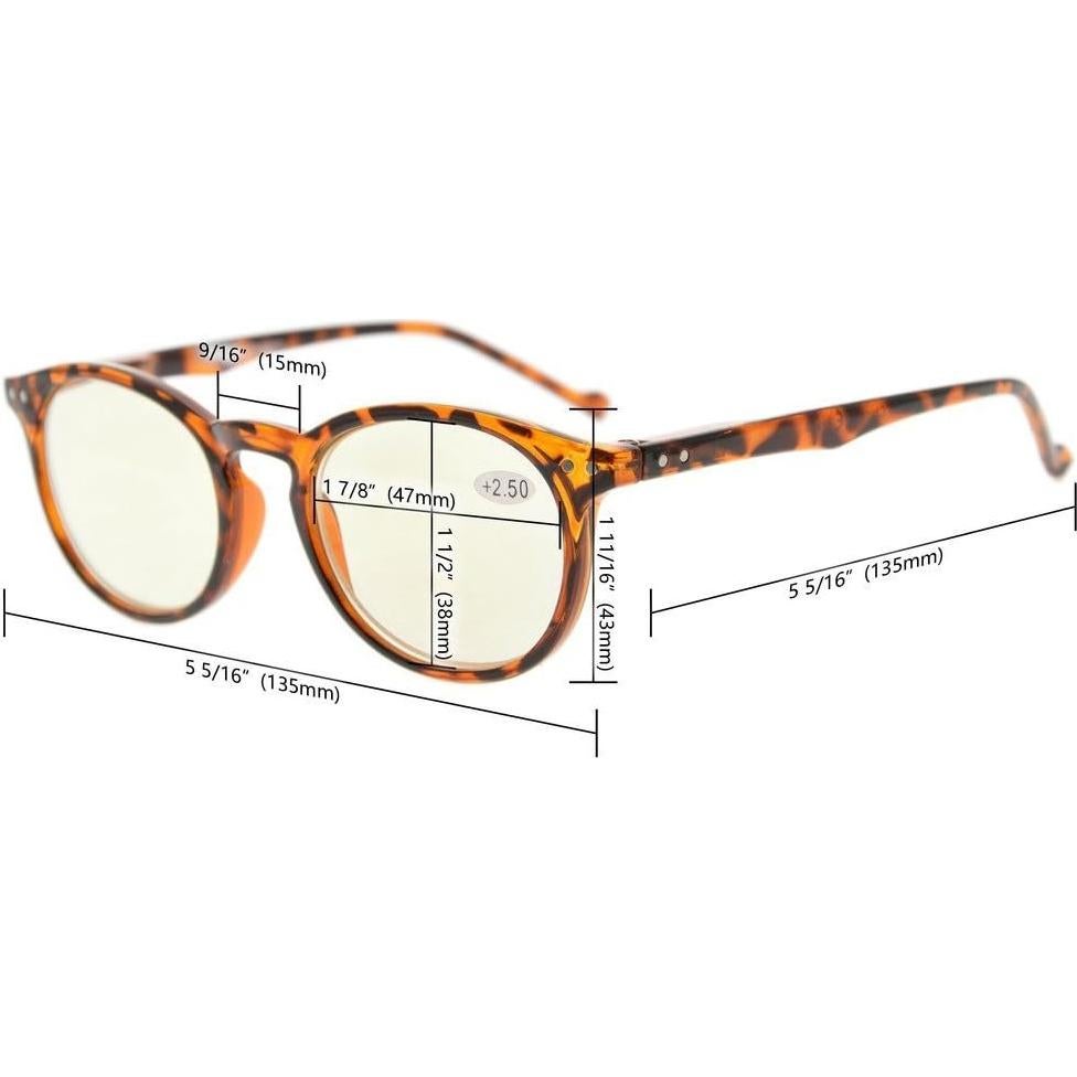 Gafas de Computadora CessBlu para Mujeres Filtro Luz Azul 2.75x