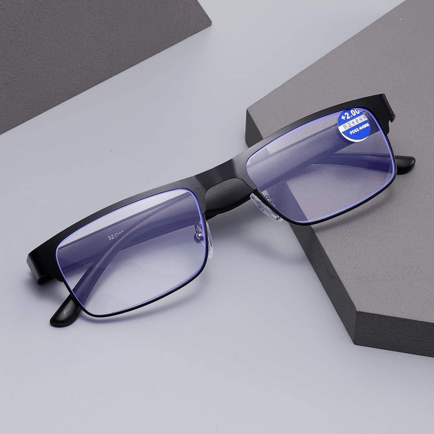 Gafas de lectura Dccdllo 3 Pares +2.0 Bloqueo luz azul