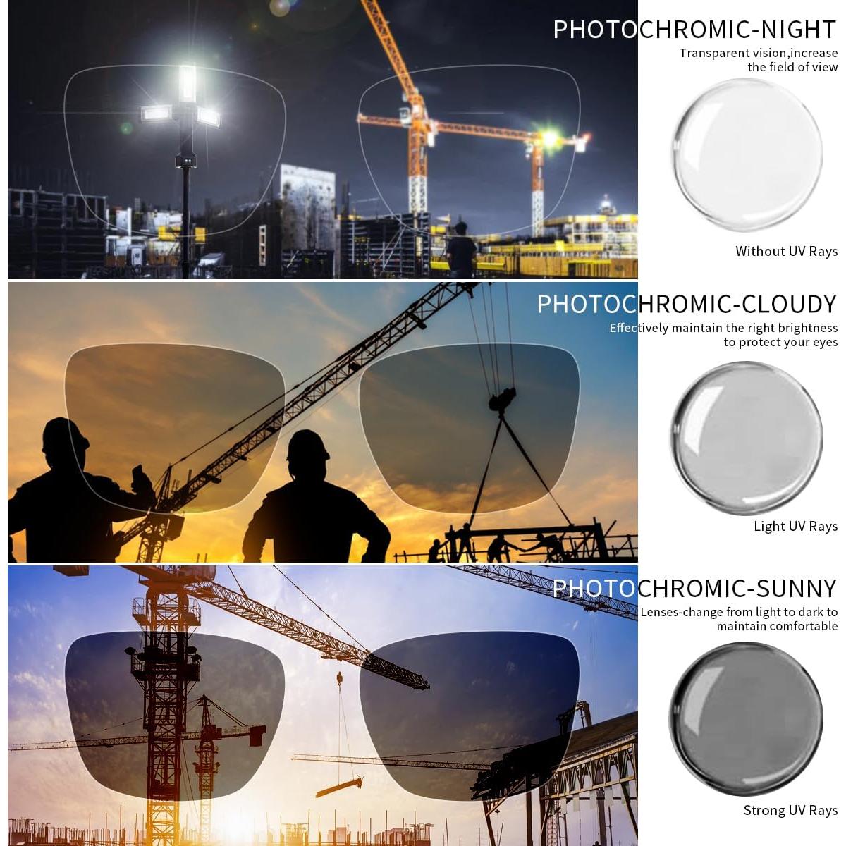 Gafas de Seguridad MAGID BEA807 con Protección UV400 y Anti Luz Azul