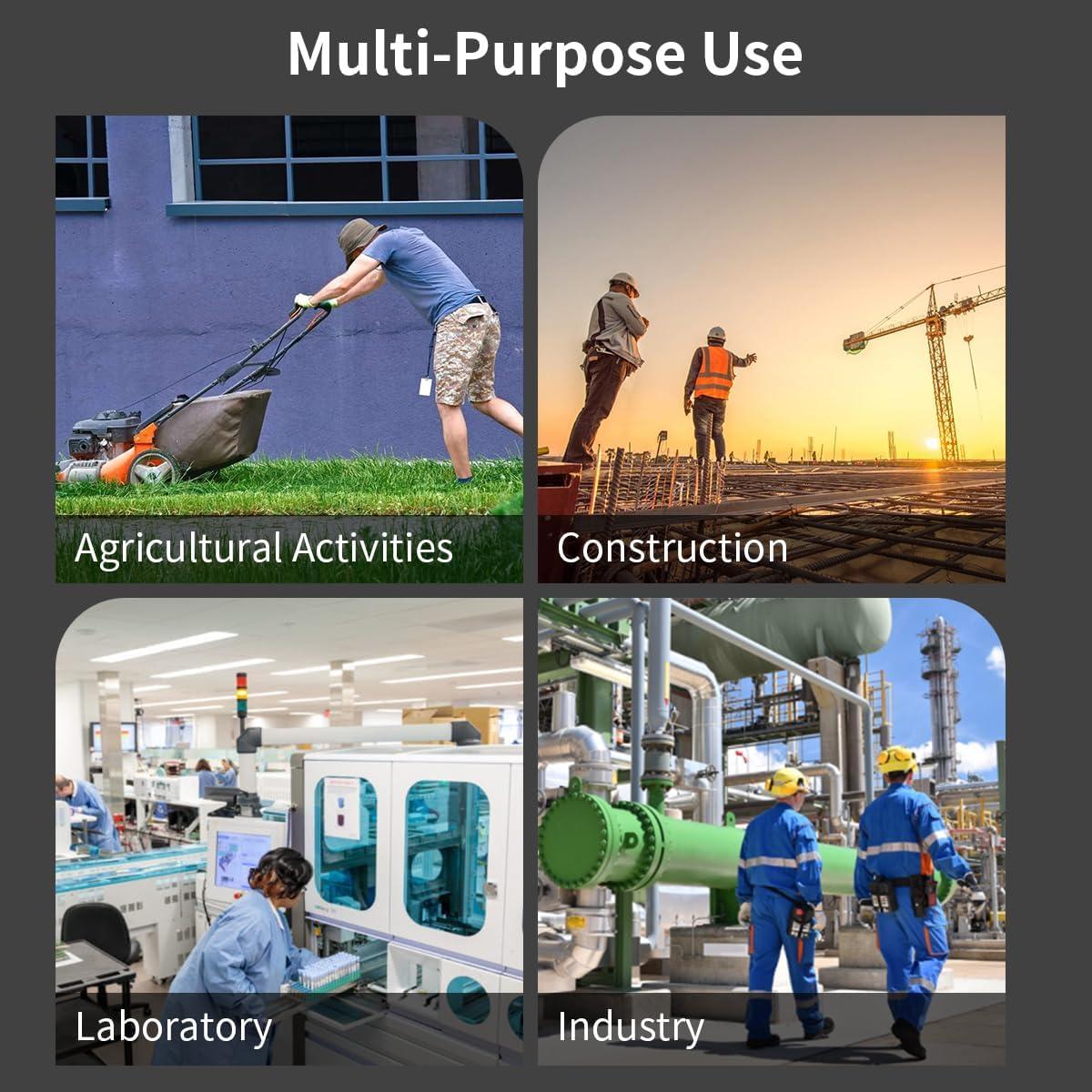 Gafas de Seguridad MAGID BEA807 con Protección UV400 y Anti Luz Azul