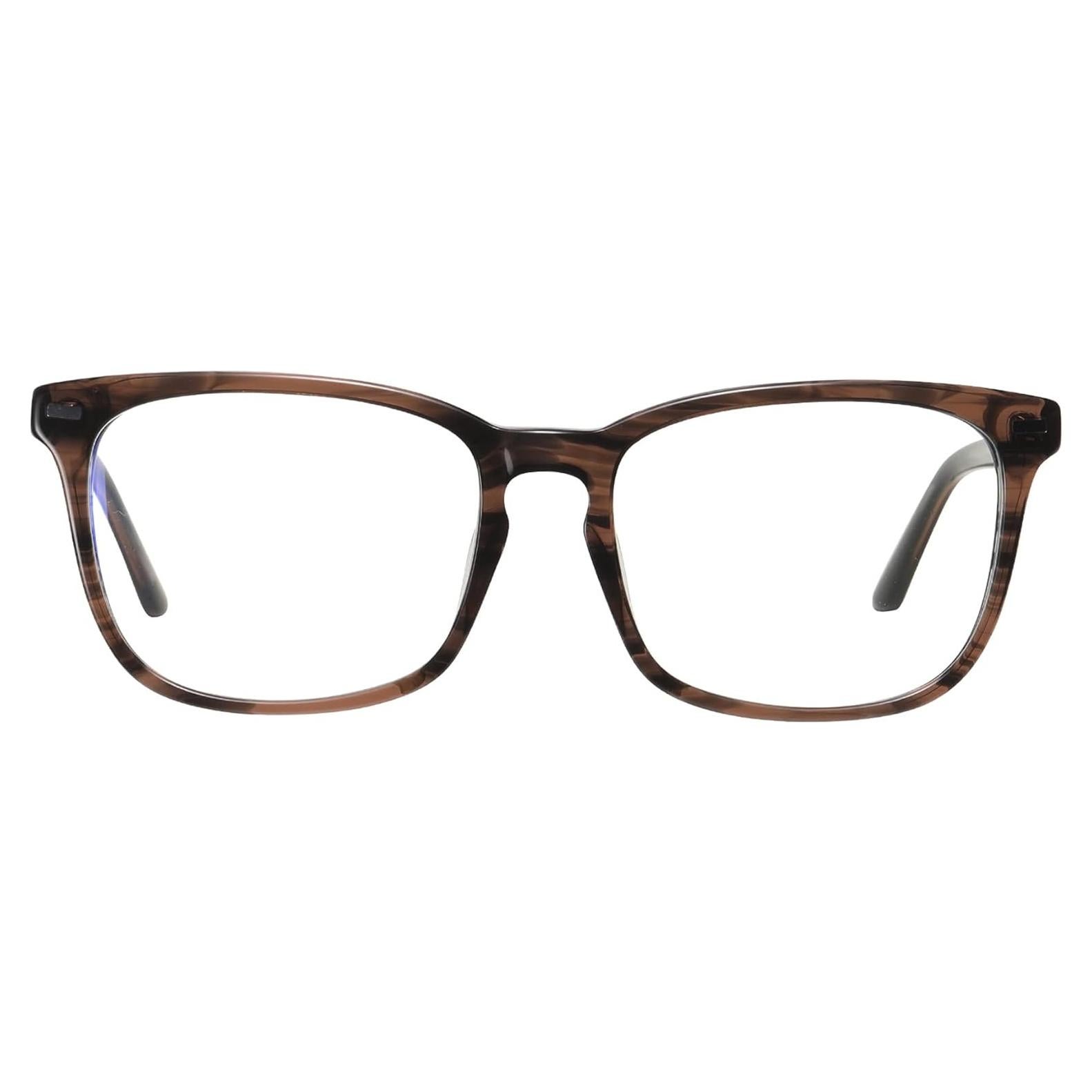 Gafas de Bloqueo de Luz Azul DUCO 8302 Retro Cuadradas Marrón