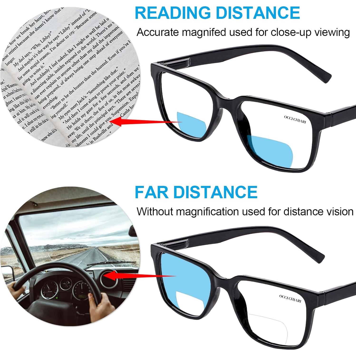 Gafas Bifocales de Lectura OCCI CHIARI para Hombres 1.5x