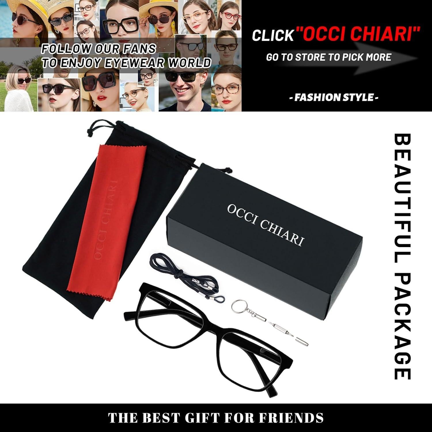 Gafas Bifocales de Lectura OCCI CHIARI para Hombres 1.5x