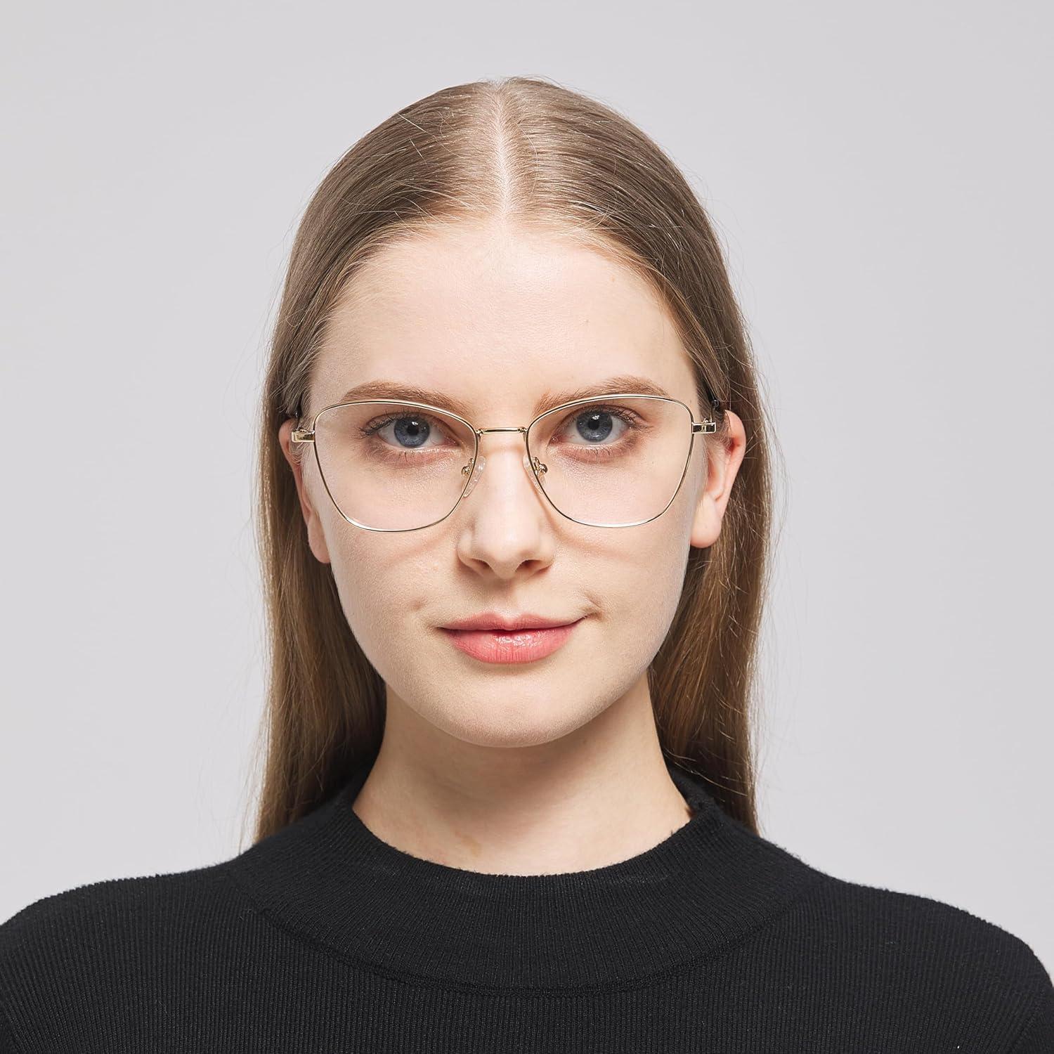 Gafas Ópticas de Metal Jolafull JF2401 con Lentes Claros