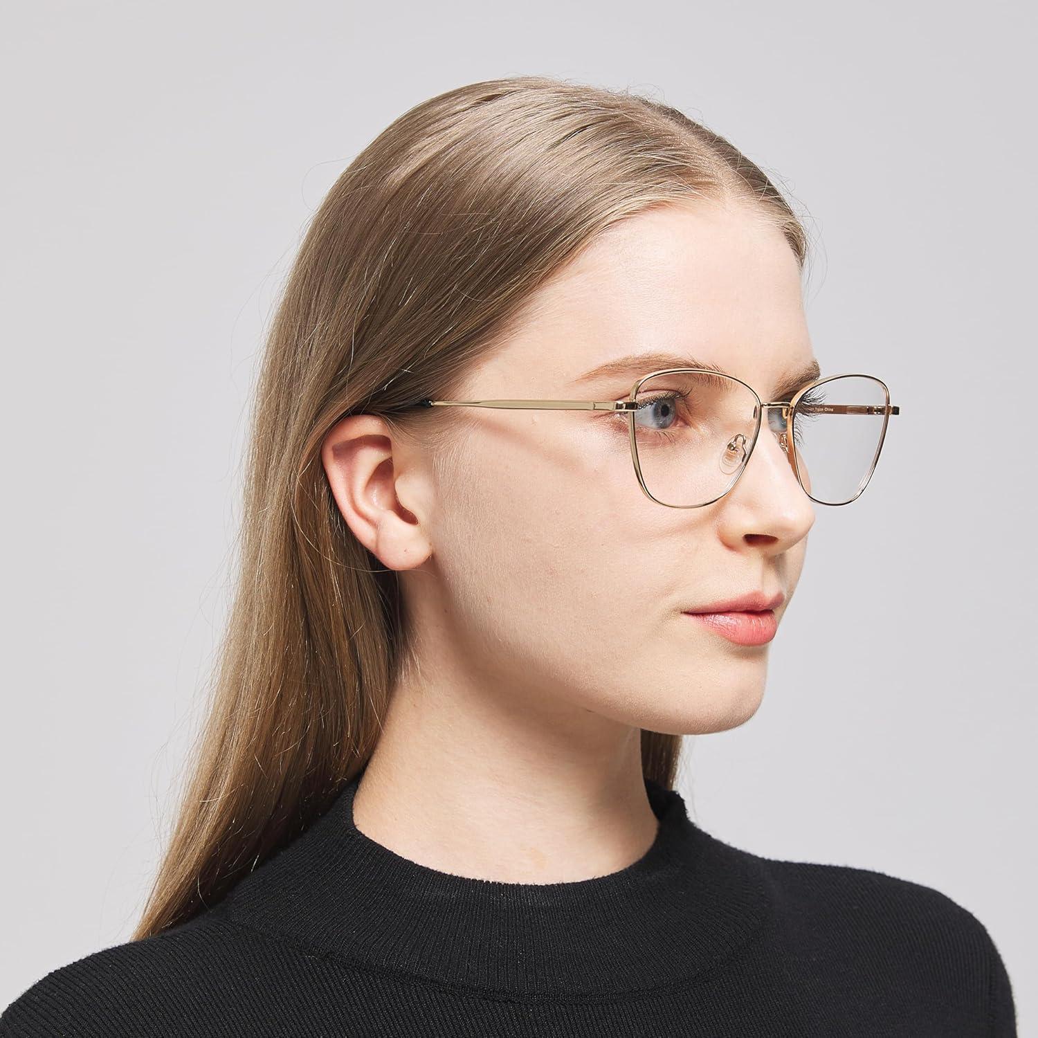 Gafas Ópticas de Metal Jolafull JF2401 con Lentes Claros