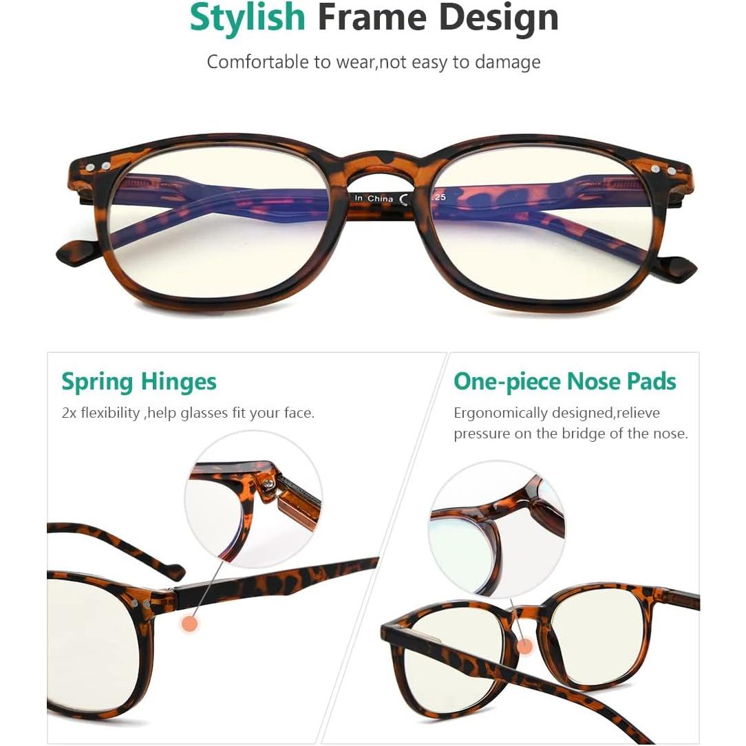 Gafas de lectura Eyekepper bloqueadoras luz azul 2.0x