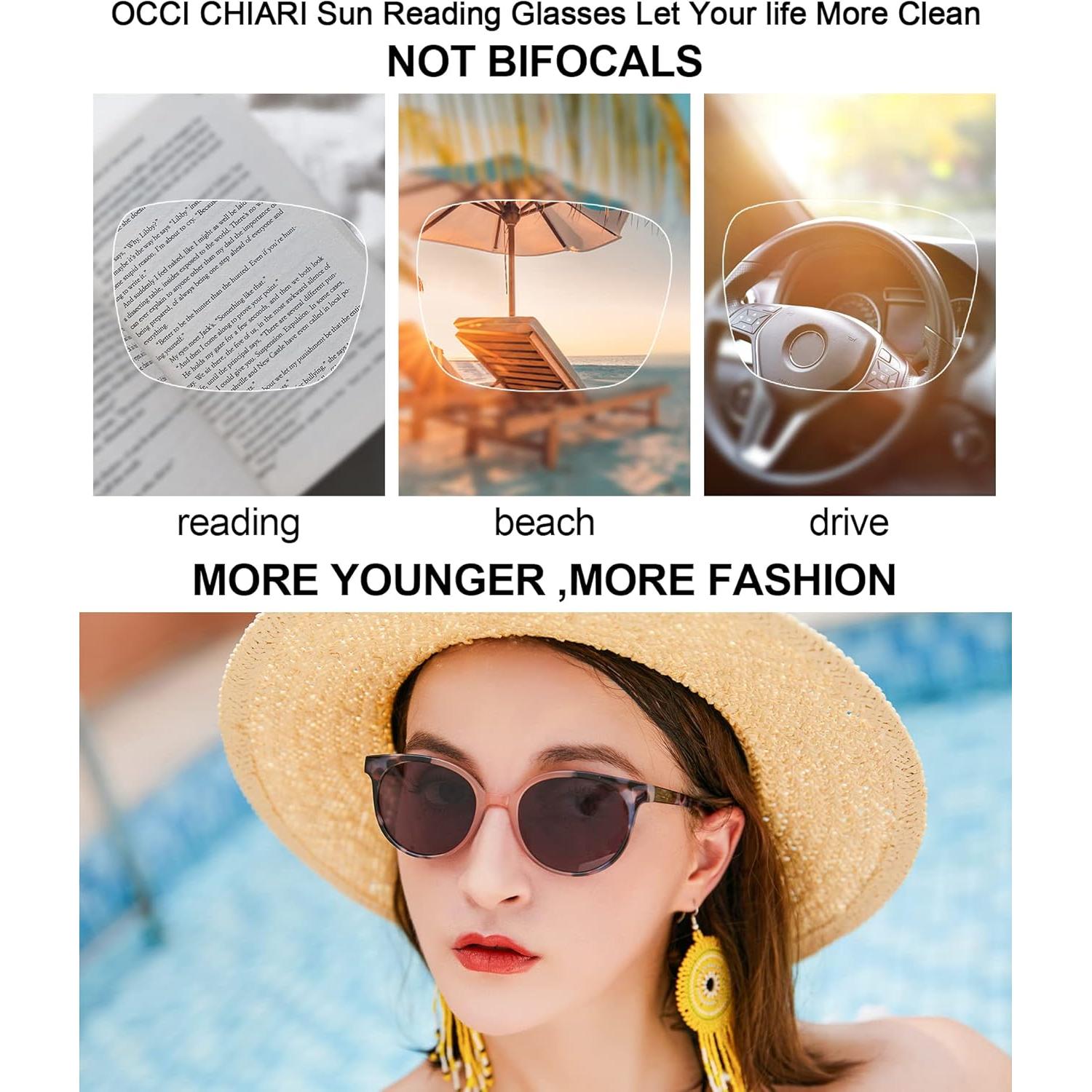 Gafas de Sol Bifocales OCCI CHIARI 1.75 UV400 para Mujeres