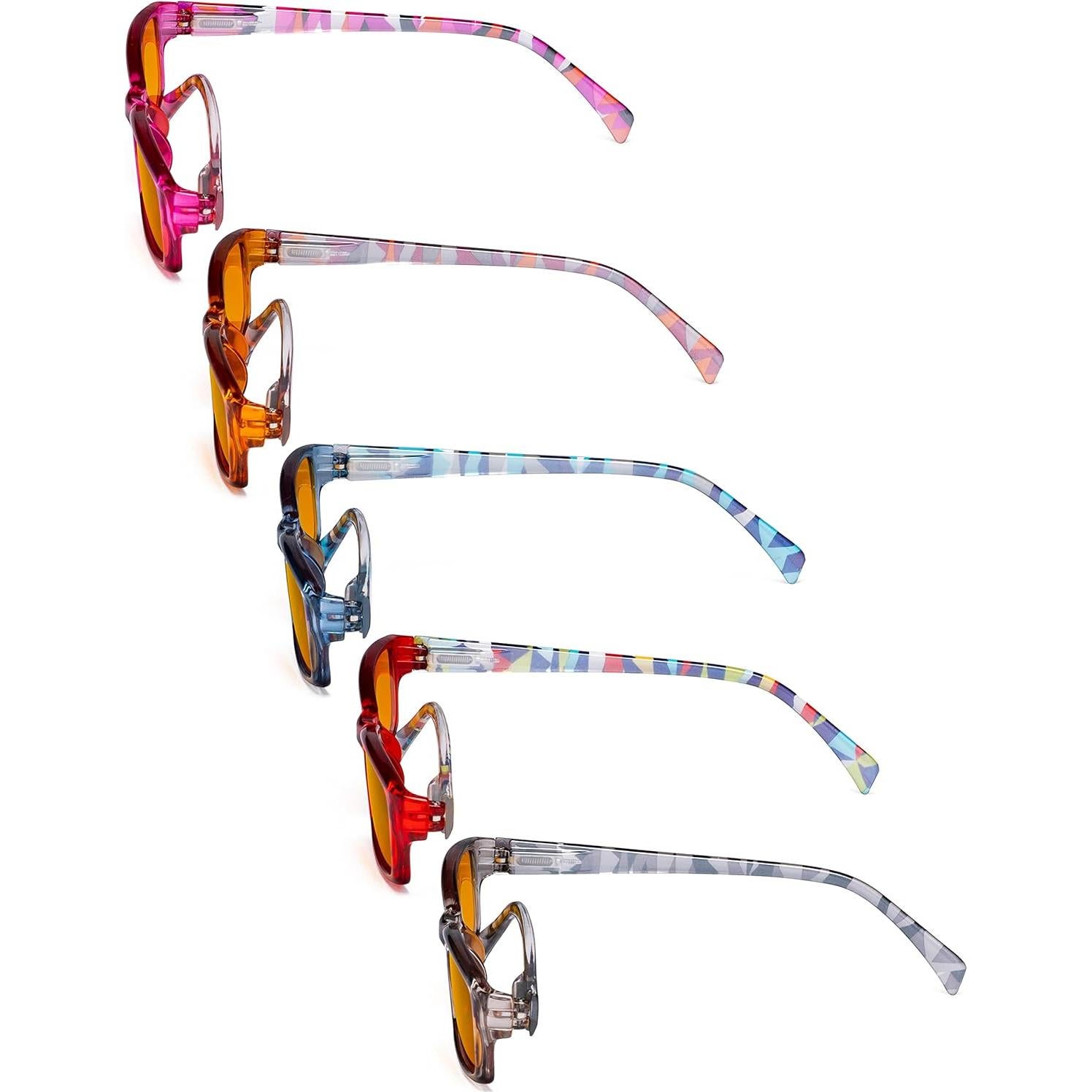 Eyekepper Gafas de Lectura 5 Paquete Filtro Luz Azul +1.50