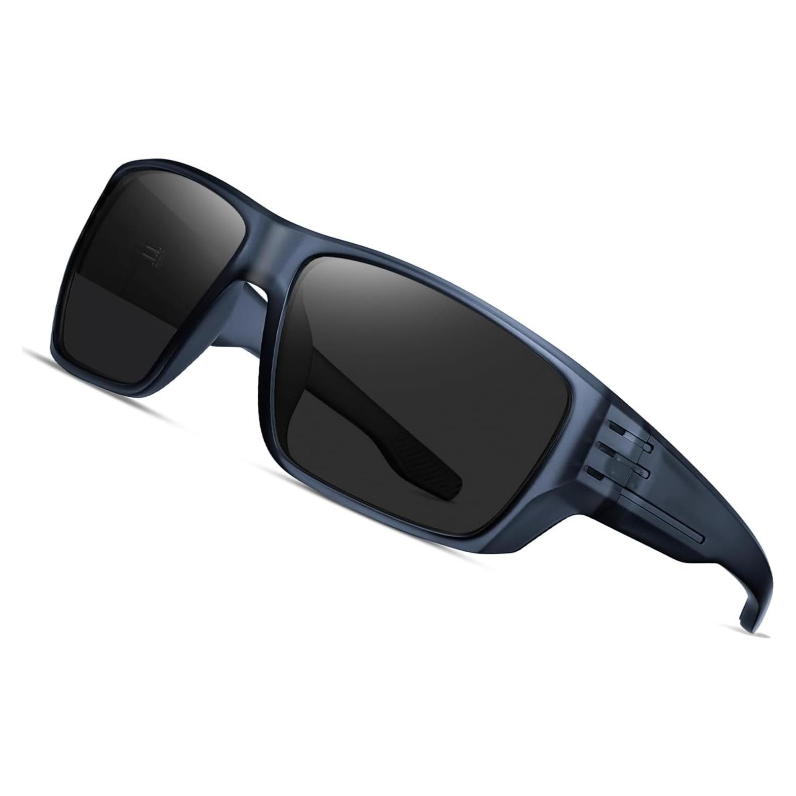 Gafas de sol deportivas TICHSYGIA polarizadas UV400 - Marco azul