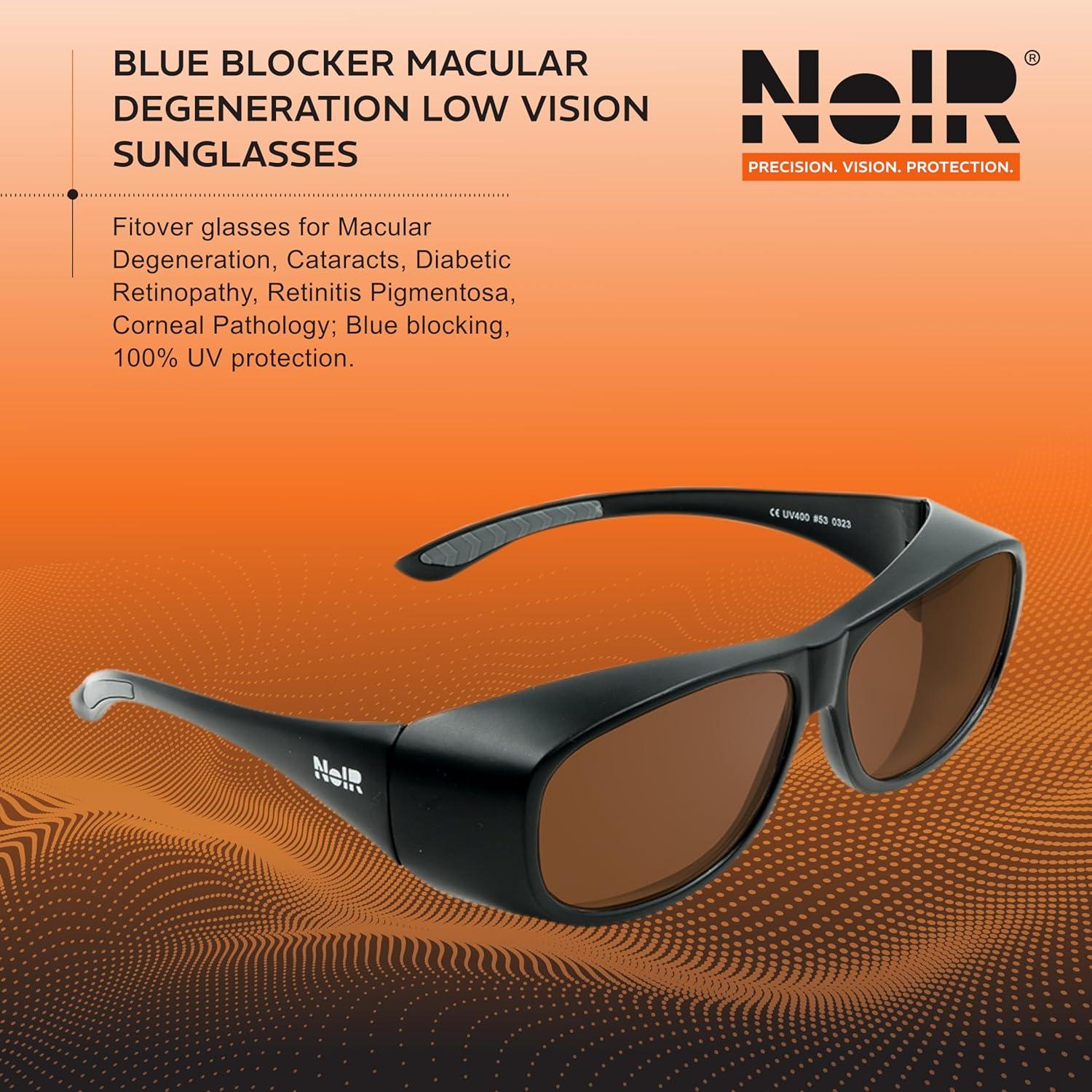 Gafas de sol NoIR Blue Blocker para baja visión - Modelo 01_53
