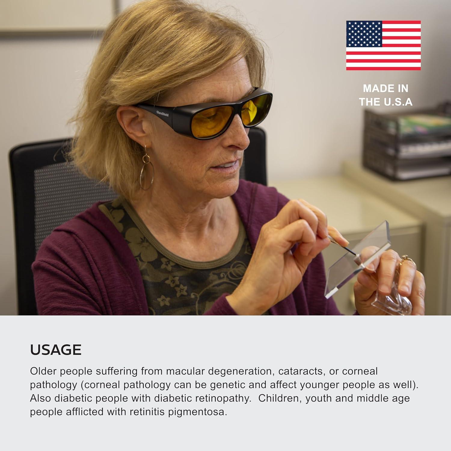 Gafas de sol NoIR Blue Blocker para baja visión - Modelo 01_53