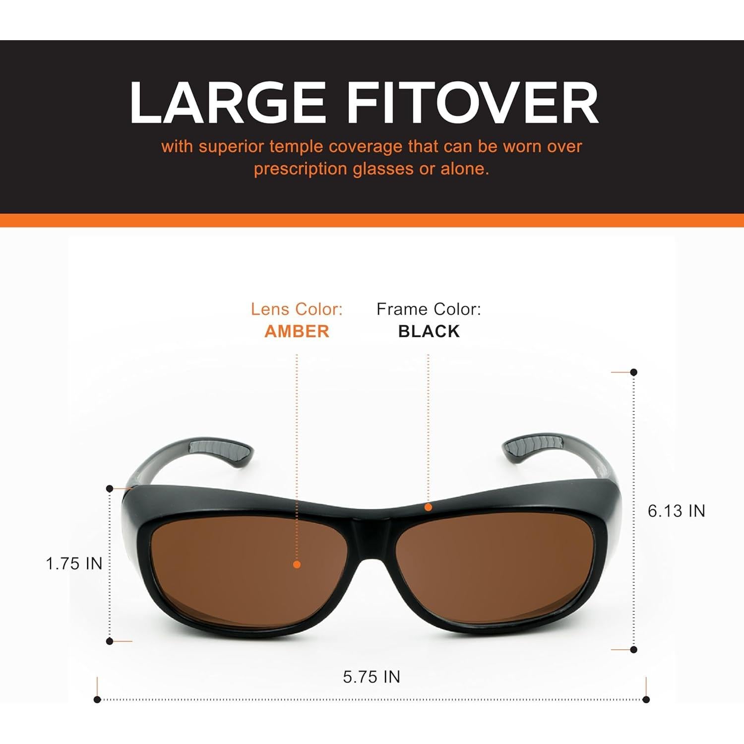 Gafas de sol NoIR Blue Blocker para baja visión - Modelo 01_53