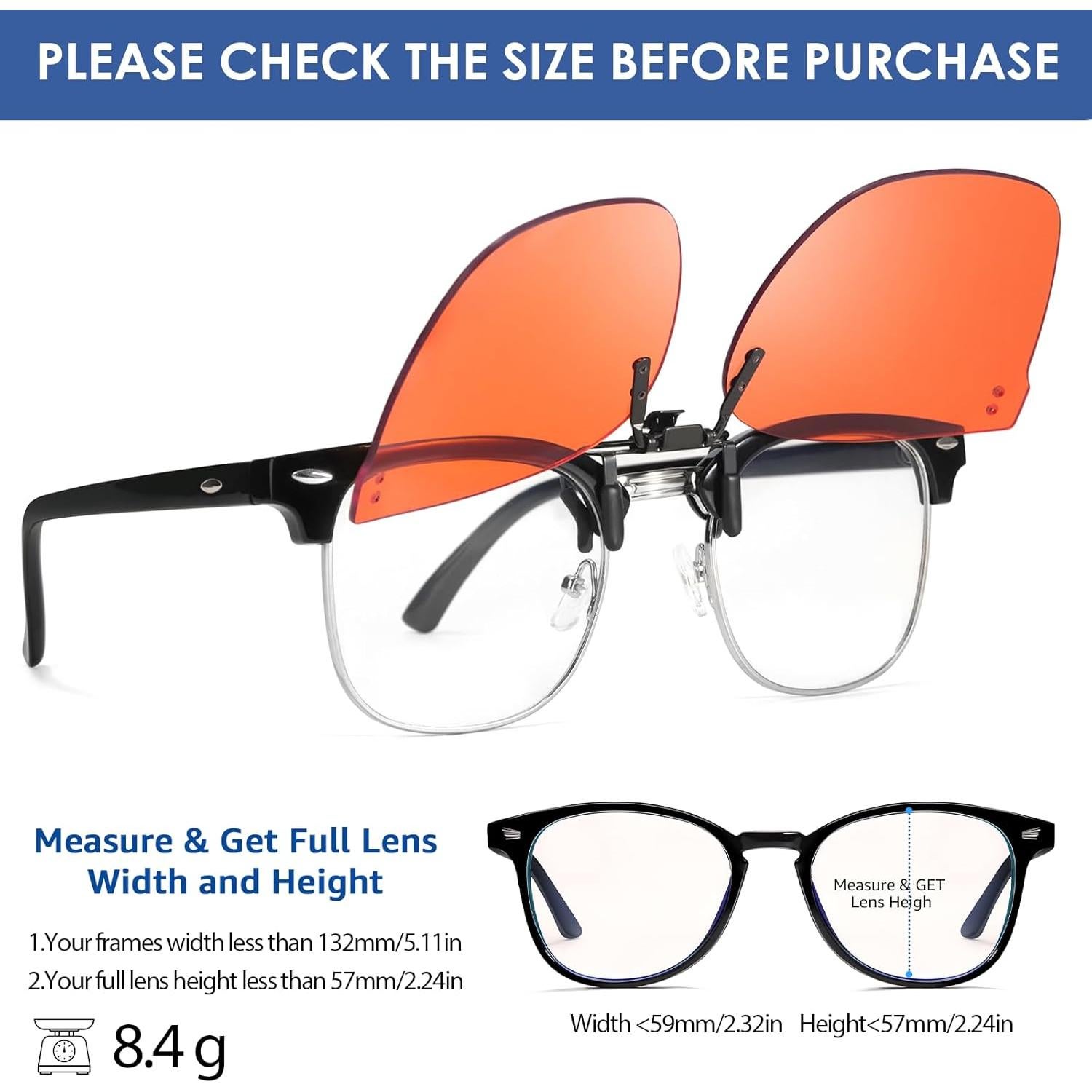 Gafas Clip-On Xfeel para Bloqueo de Luz Azul - Adulto Unisex