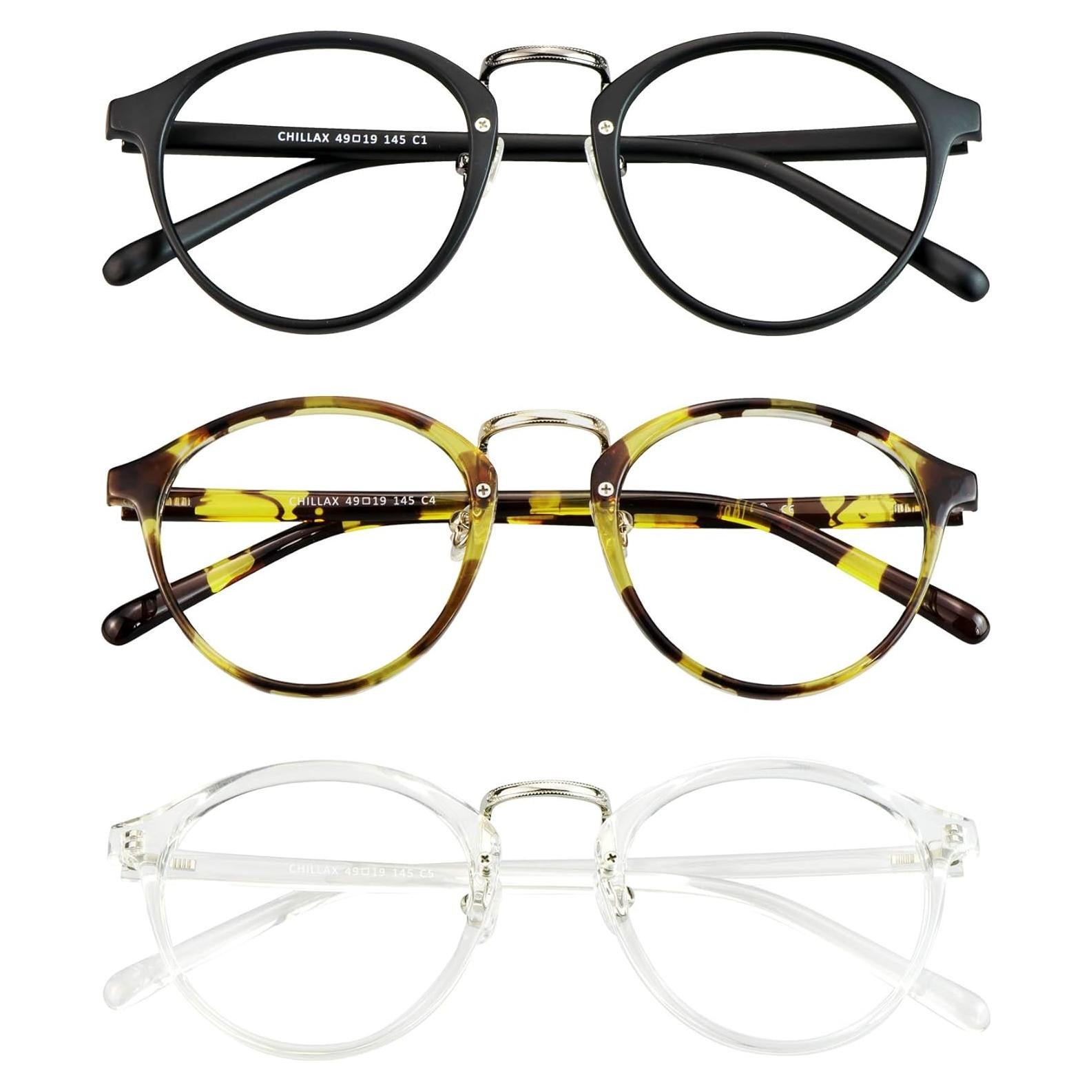 Gafas bloqueadoras de luz azul LAMBBAA 3 paquetes unisex