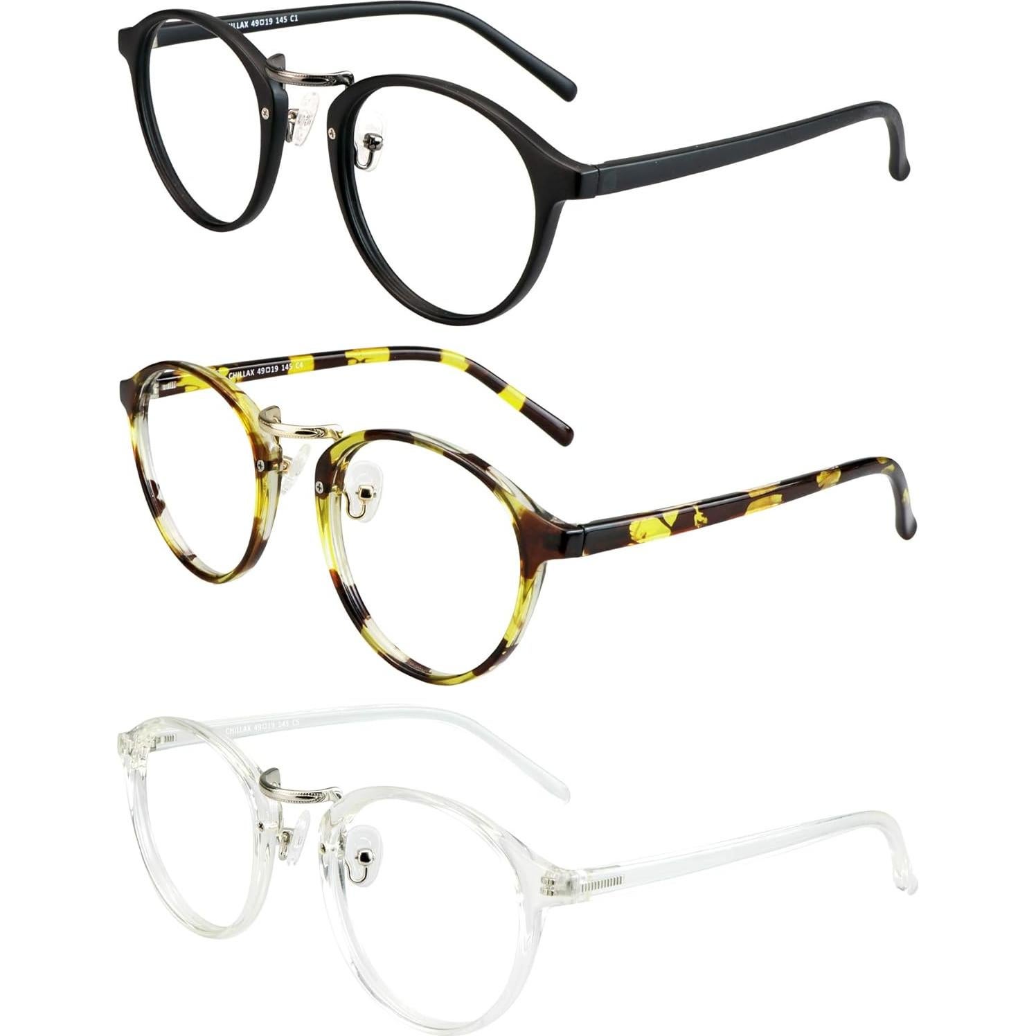 Gafas bloqueadoras de luz azul LAMBBAA 3 paquetes unisex