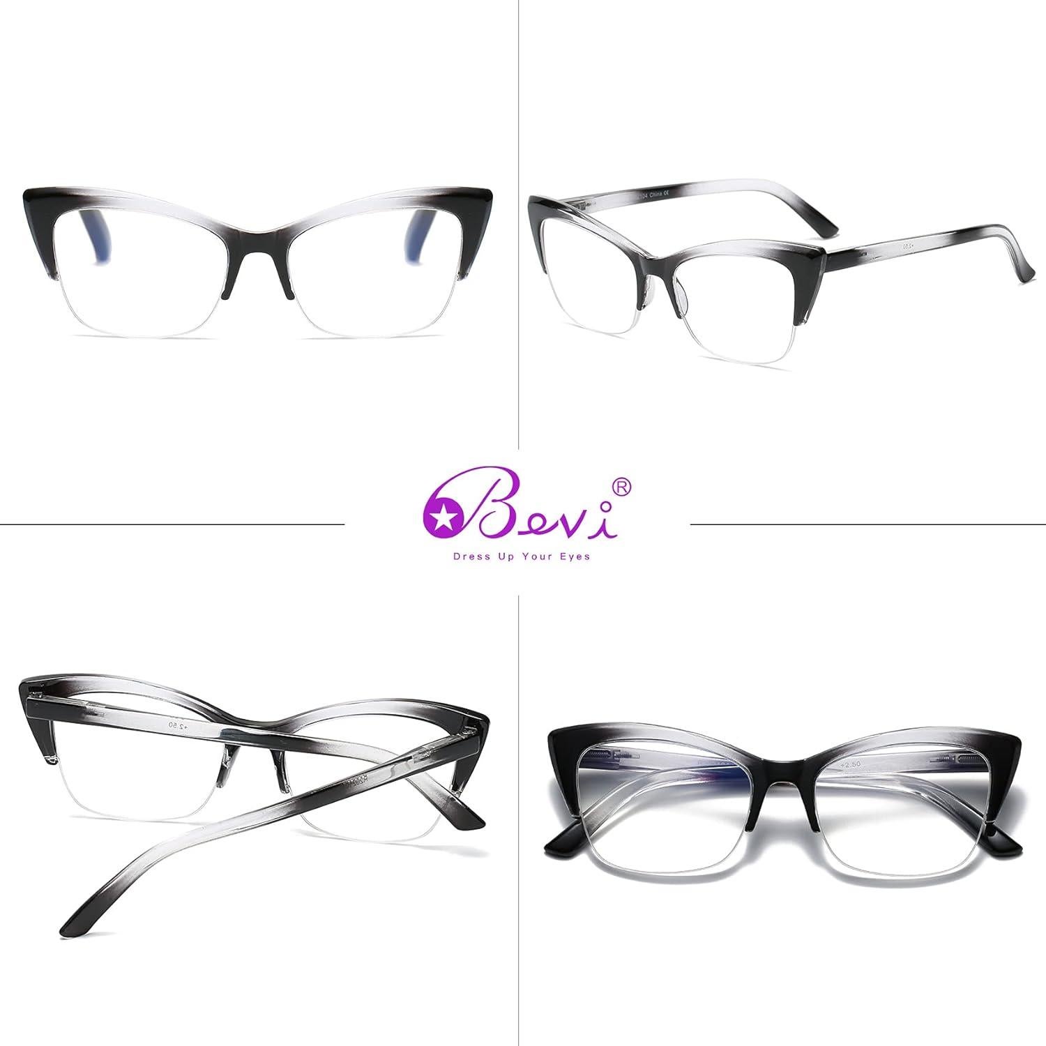 Gafas de lectura Bevi bloqueadoras luz azul 2.5x unisex